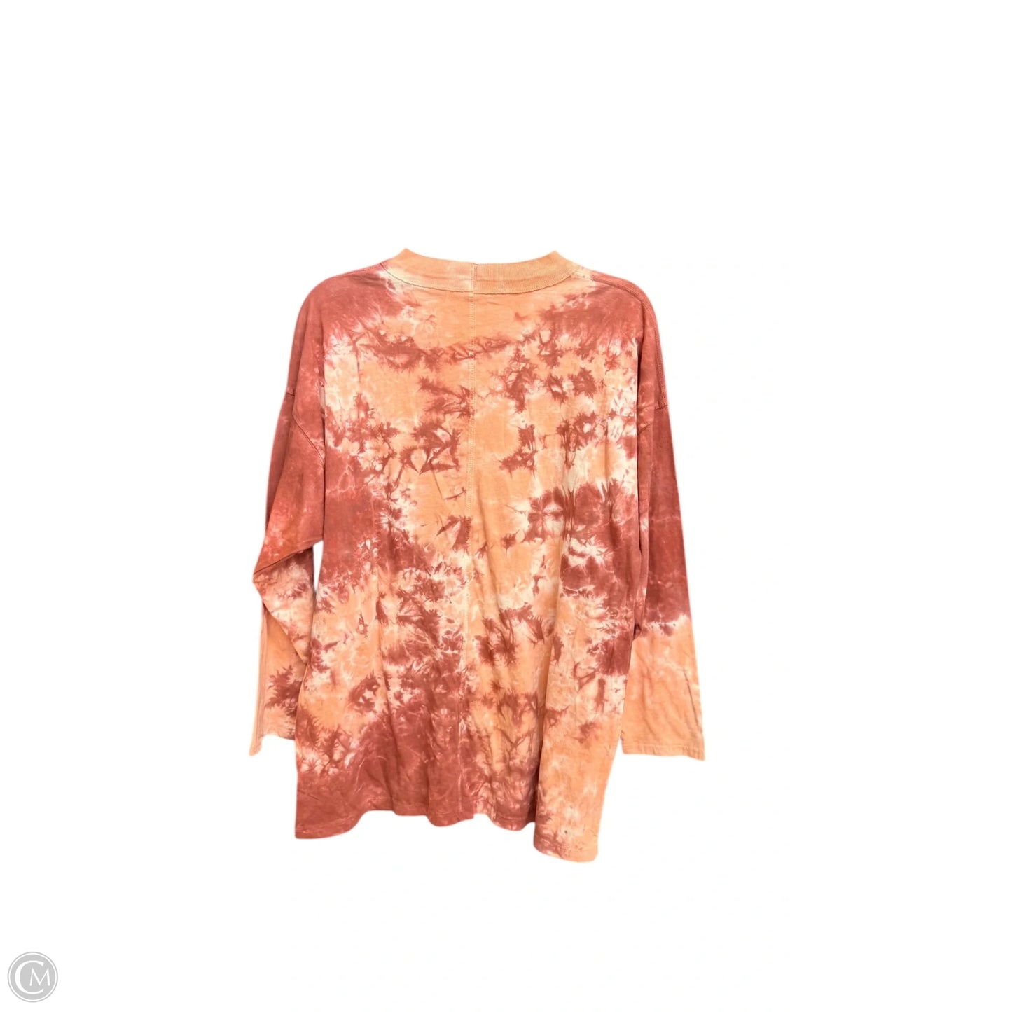 Top Long Sleeve By We The Free In Tie Dye Print, Size: S