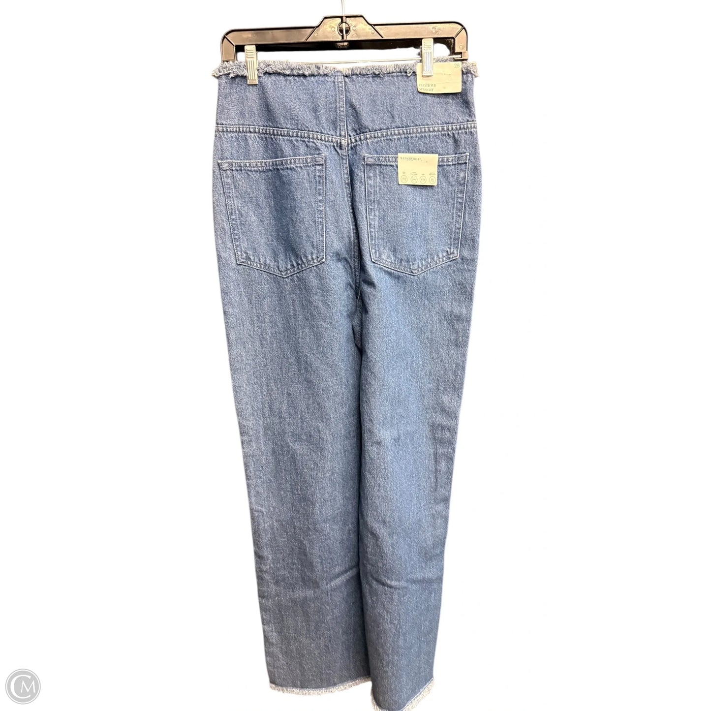 Jeans Wide Leg By Clothes Mentor In Blue Denim, Size: 6