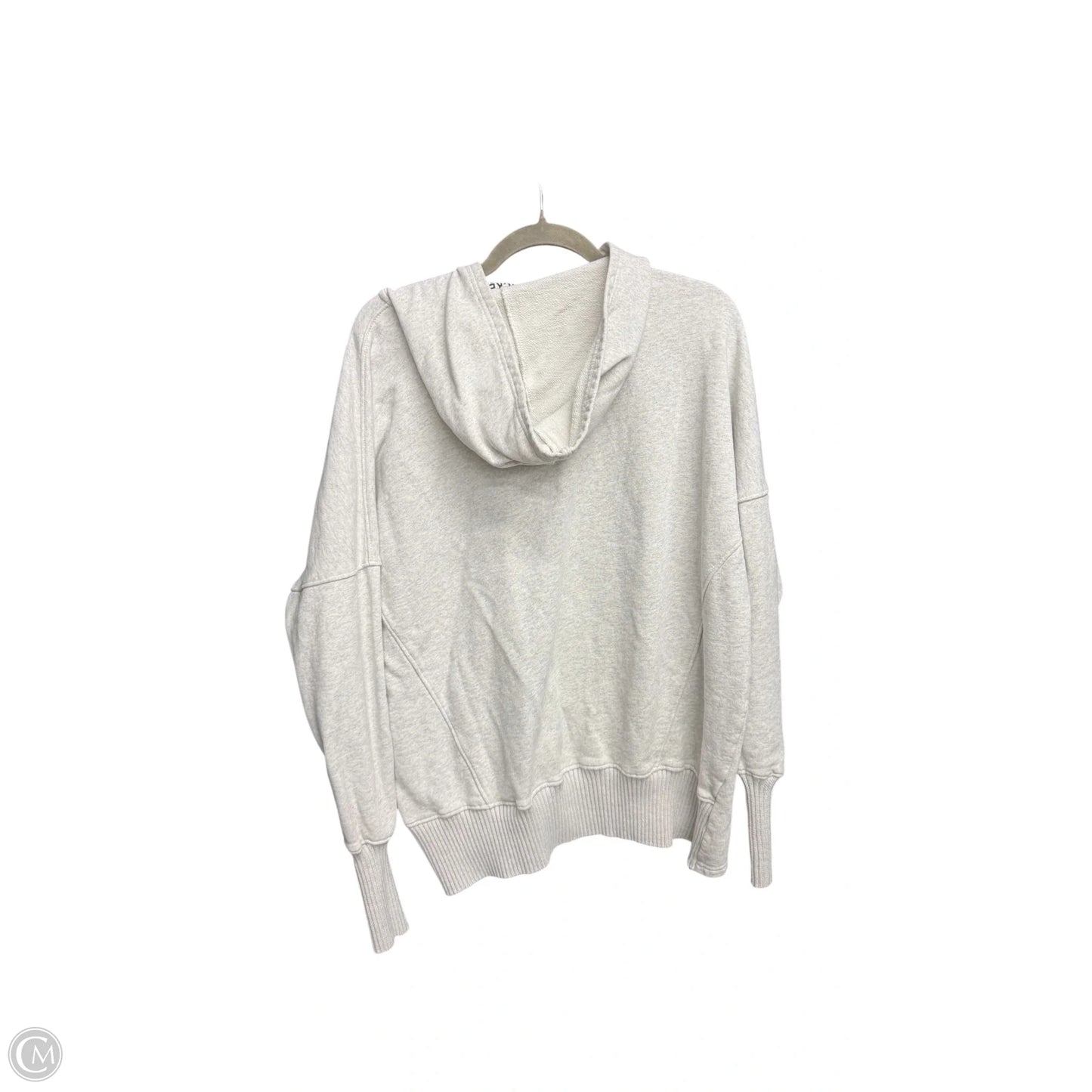 Sweatshirt Hoodie By Bucketlist In Grey, Size: L