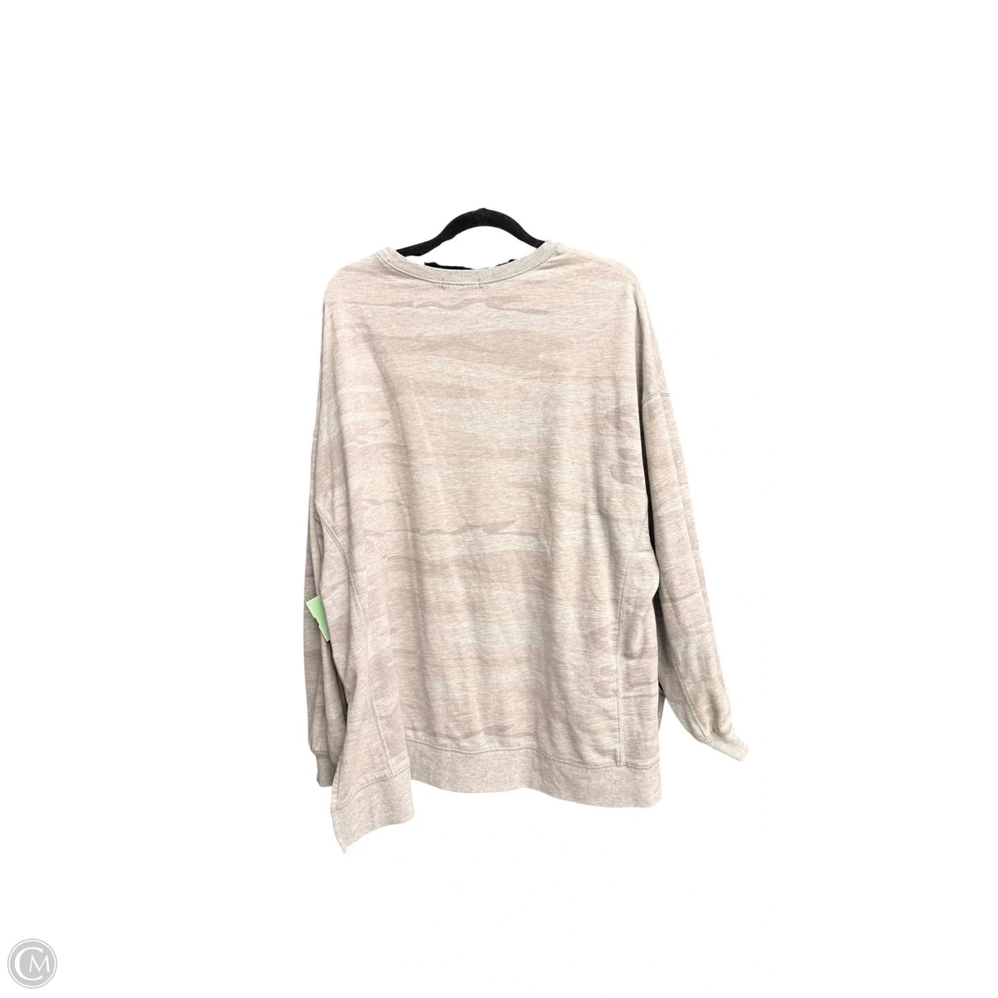 Top Long Sleeve By Z Supply In Camouflage Print, Size: M