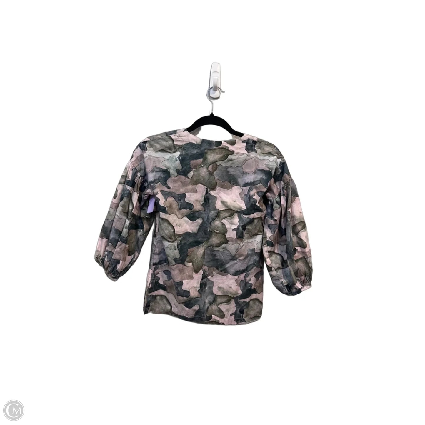 Top Long Sleeve By Clothes Mentor In Green, Size: Xs