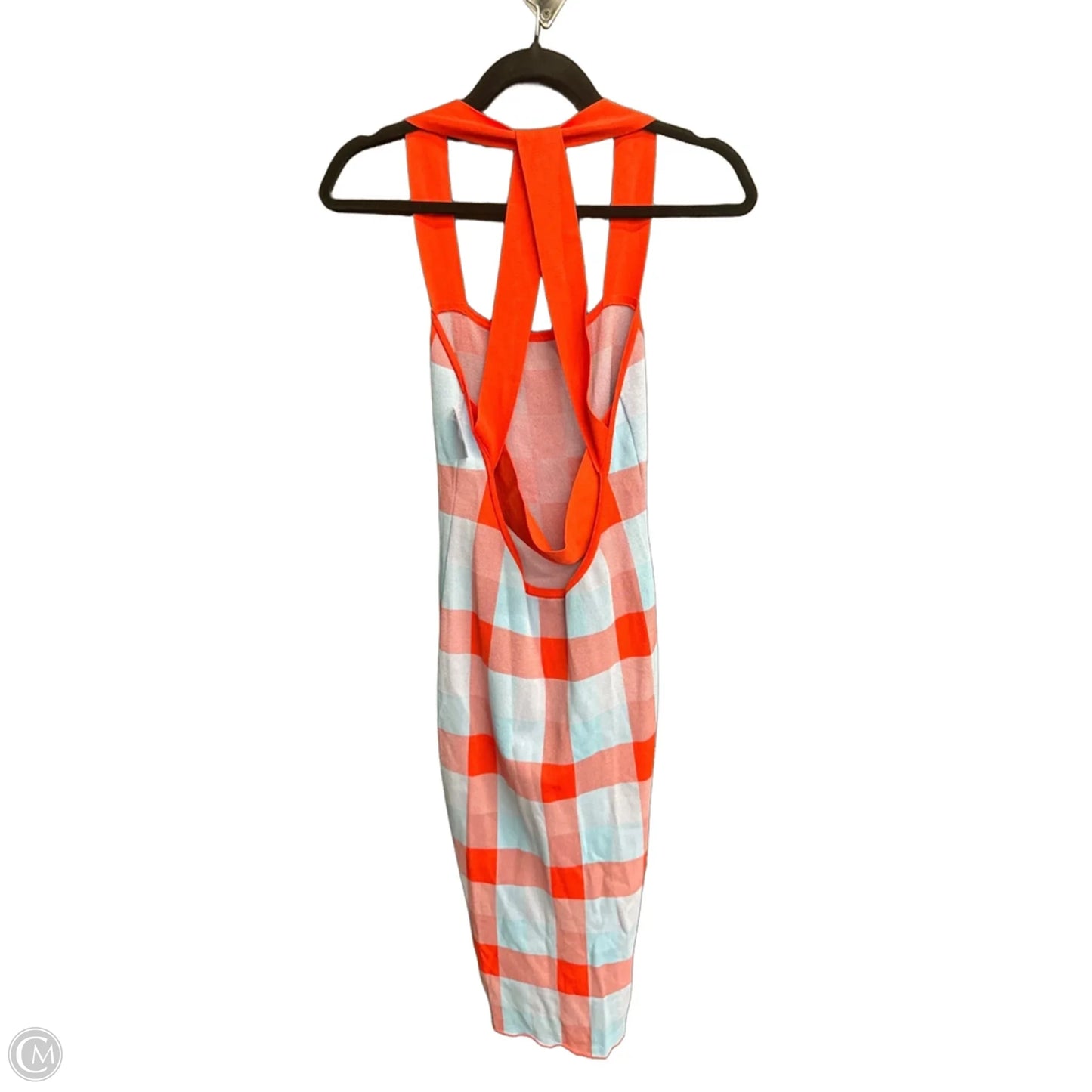 Dress Casual Midi By Parker In Blue & Red, Size: S