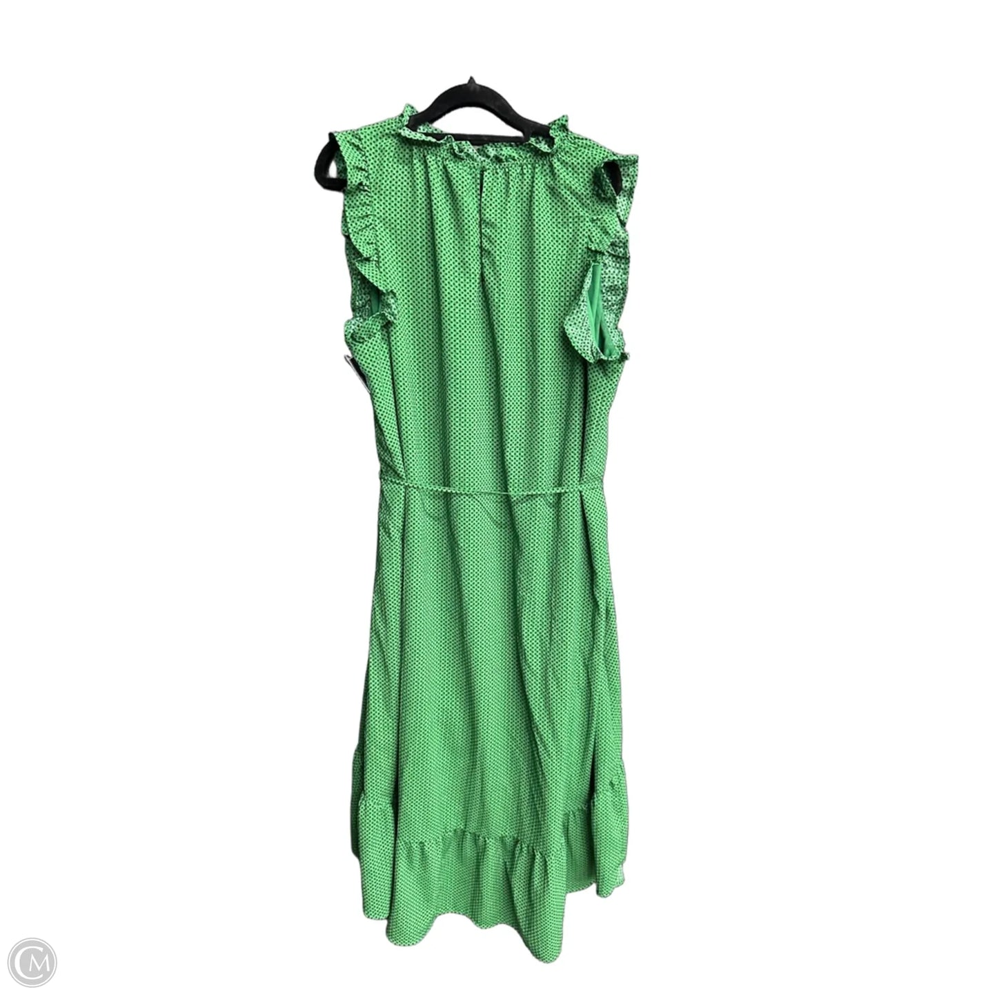 Dress Casual Maxi By Who What Wear In Polkadot Pattern, Size: 2x