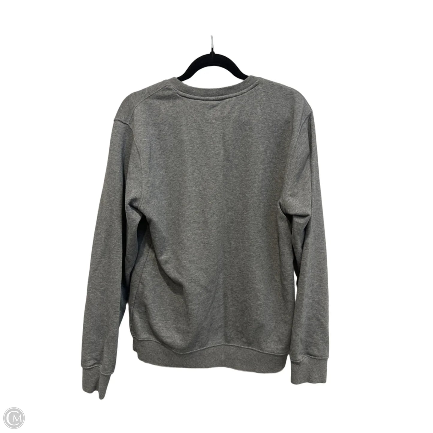 Sweatshirt Crewneck By Clothes Mentor In Grey, Size: M