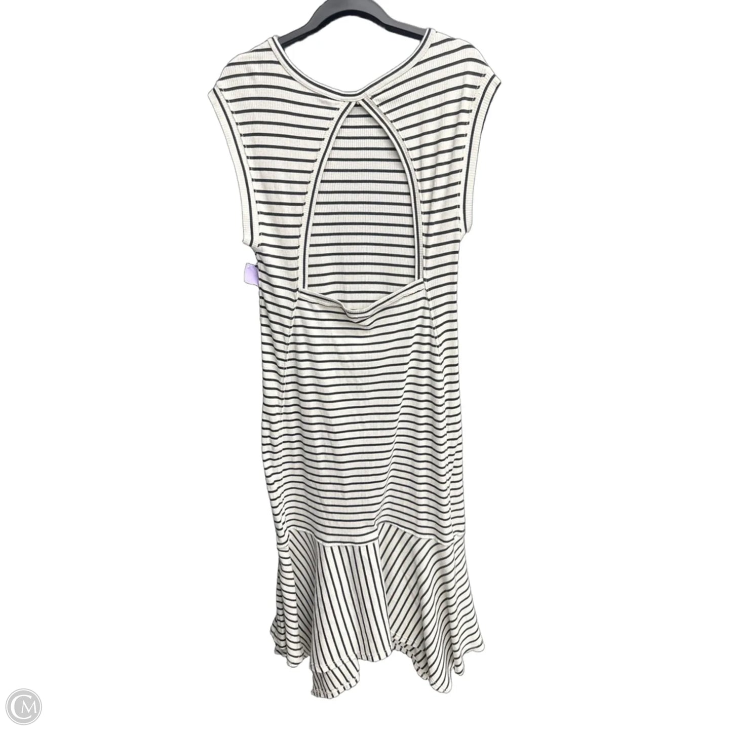 Dress Casual Maxi By Clothes Mentor In Striped Pattern, Size: M