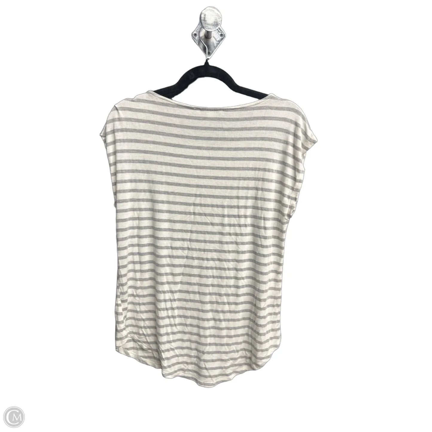 Top Sleeveless By Green Envelope In Striped Pattern, Size: L