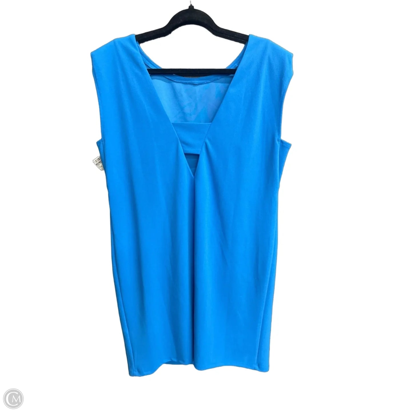Dress Work By Donna Morgan In Blue, Size: Xl