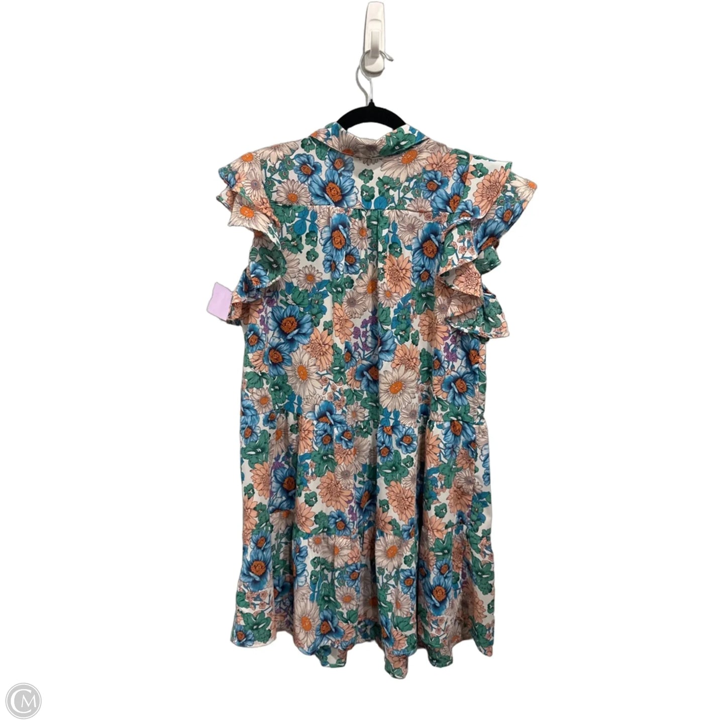 Dress Casual Short By Umgee In Floral Print, Size: M