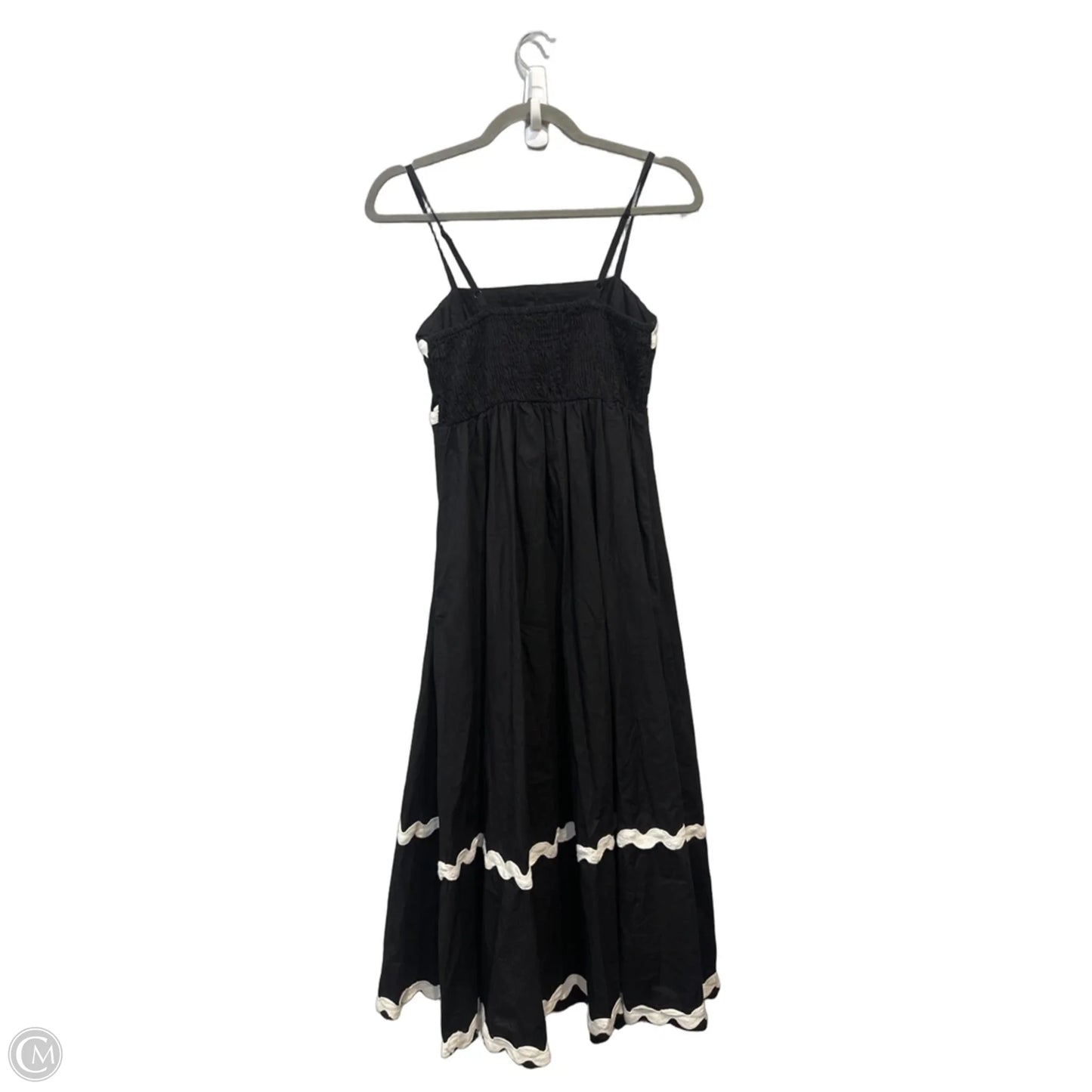 Dress Casual Maxi By Sim & Sam In Black & White, Size: S