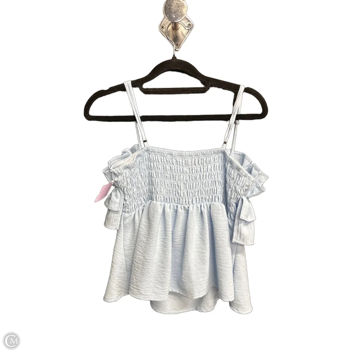 Top Sleeveless By Sienna Sky In Blue, Size: S