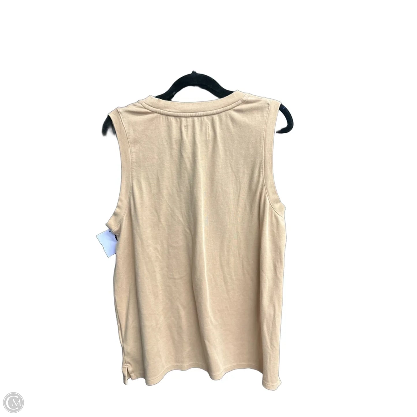 Top Sleeveless By Madewell In Brown, Size: M