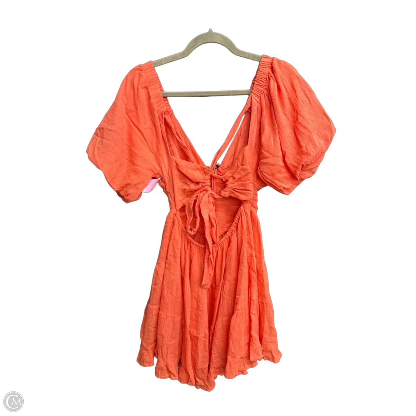 Dress Casual Short By Free People In Orange, Size: Xs