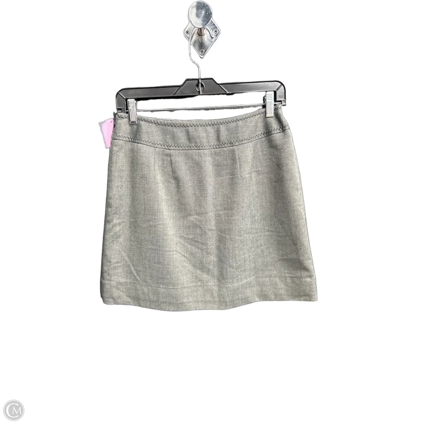 Skirt Mini & Short By Loft In Black & Grey, Size: 2