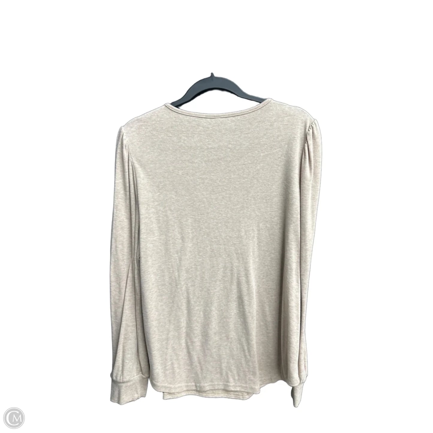 Top Long Sleeve Basic By Clothes Mentor In Brown, Size: Xl