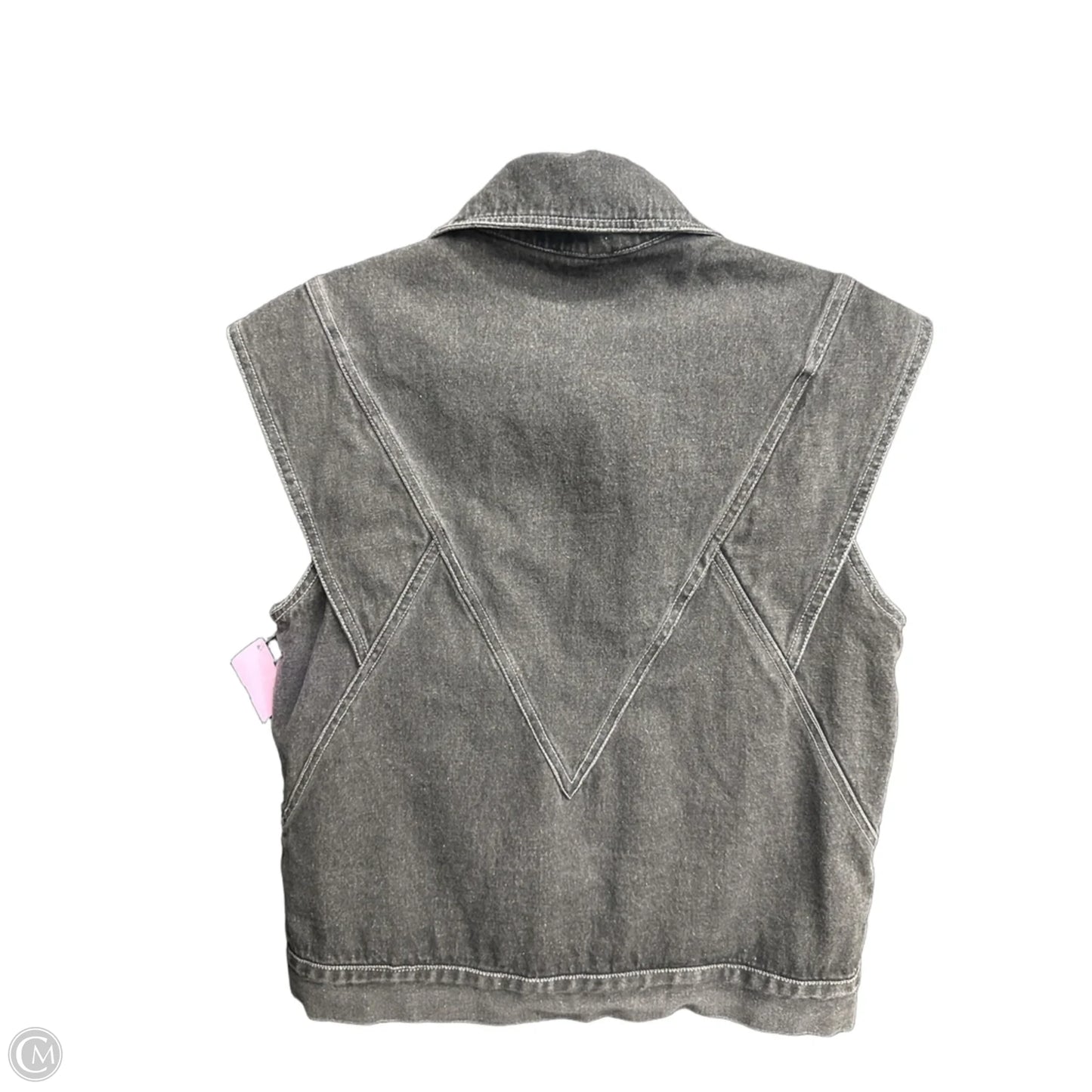 Vest Other By Fate In Black Denim, Size: S