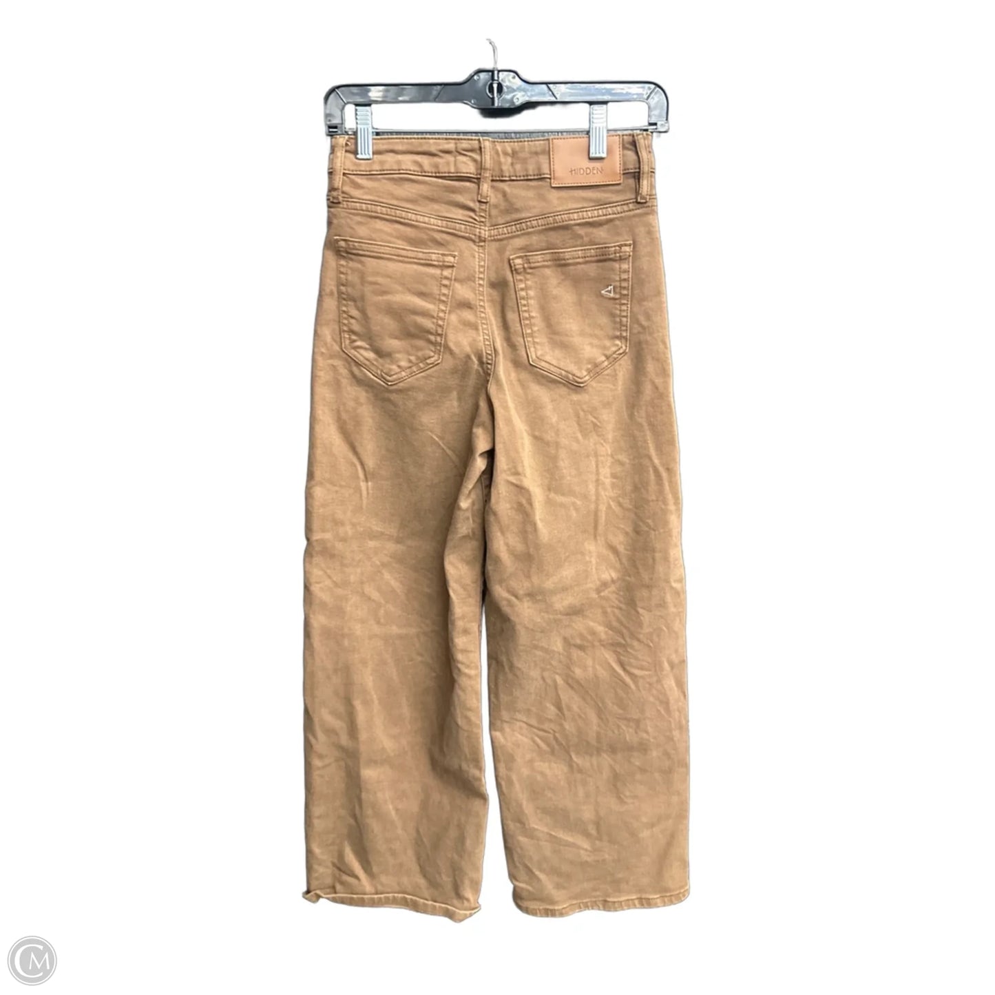 Jeans Wide Leg By Hidden In Brown Denim, Size: 0