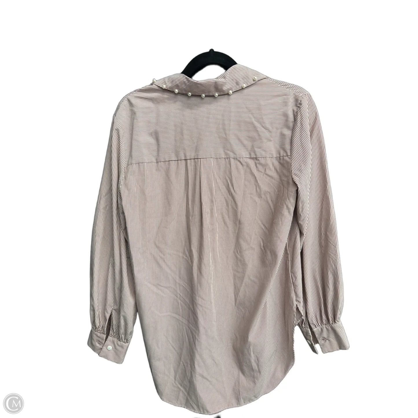 Top Long Sleeve By Mare Mare In Striped Pattern, Size: Xs