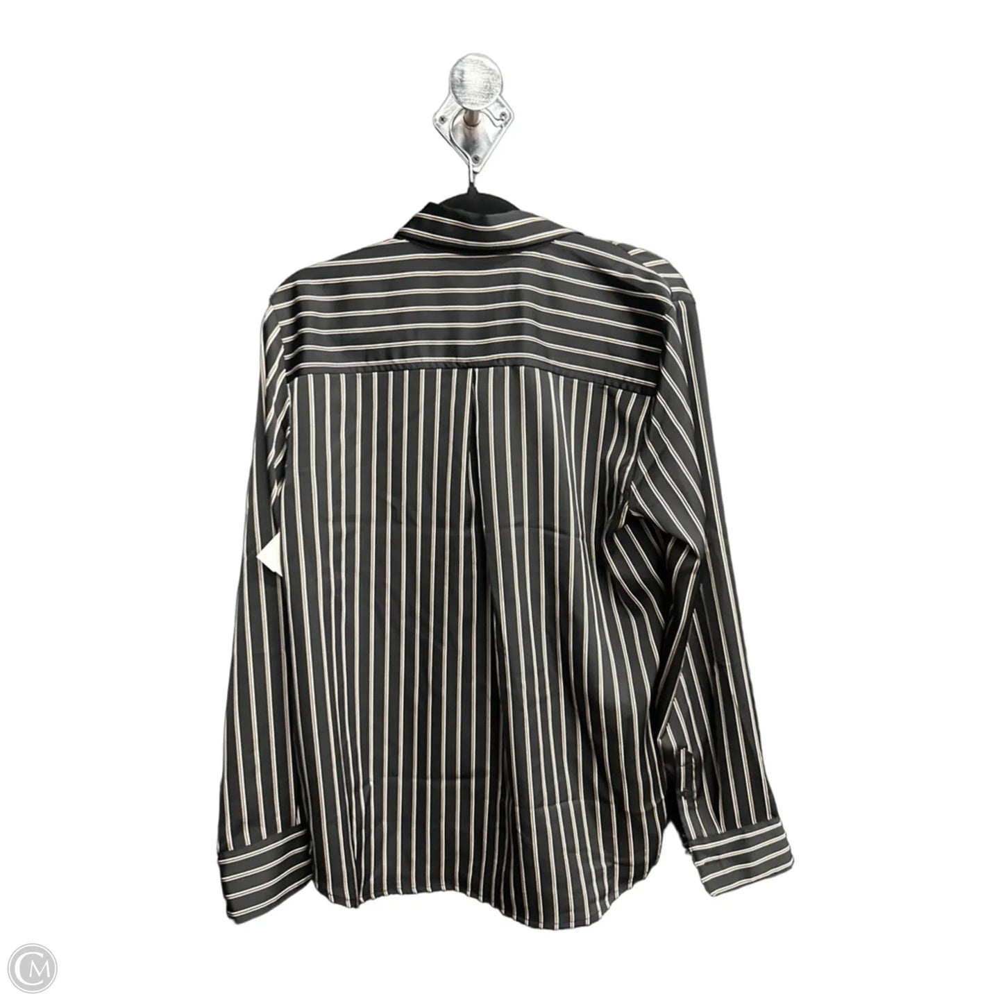 Top Long Sleeve By Old Navy In Striped Pattern, Size: S