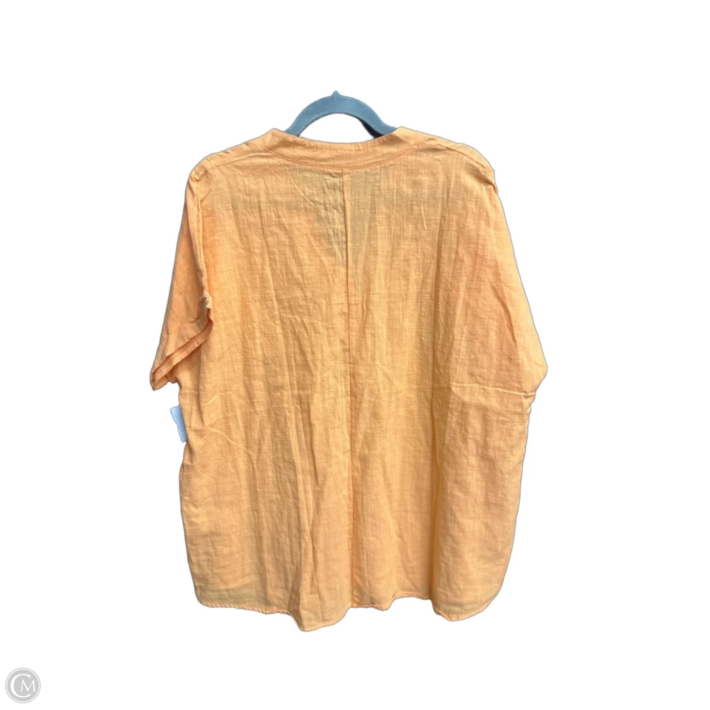 Top Sleeveless By Clothes Mentor In Orange, Size: 2x