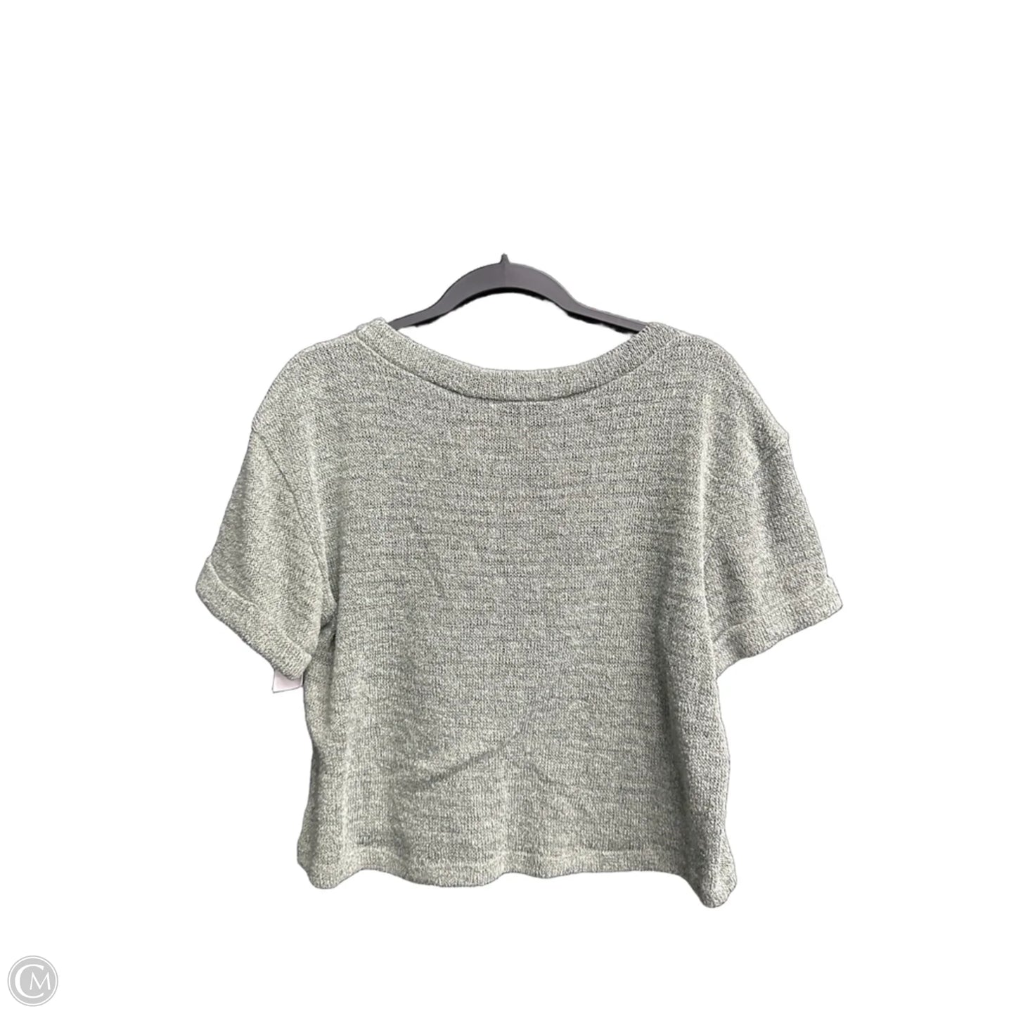 Top Short Sleeve By Lush In Green, Size: L