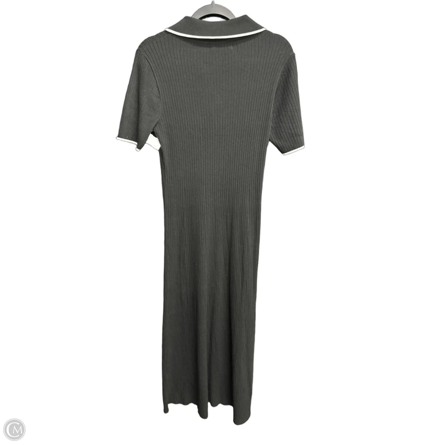 Dress Casual Maxi By Merokeety In Black & White, Size: L