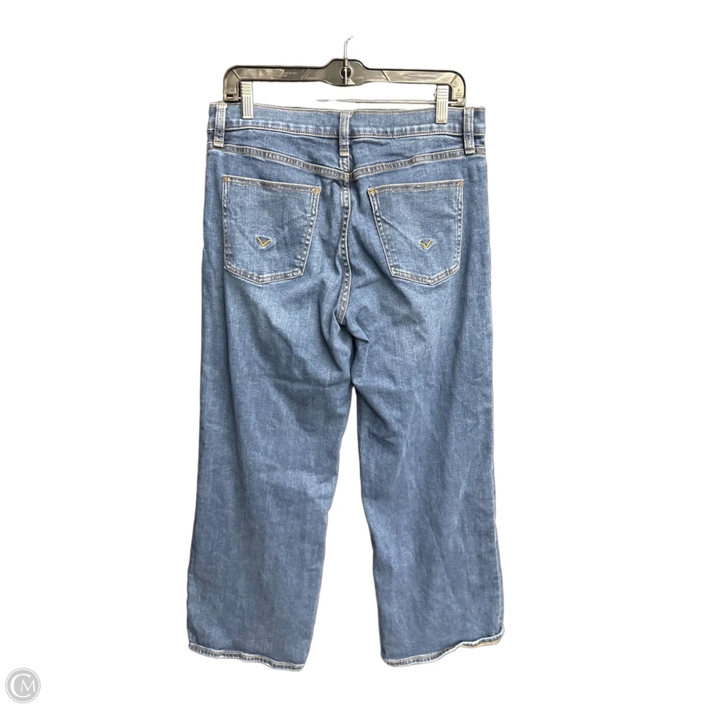 Jeans Wide Leg By Hudson In Blue Denim, Size: 6