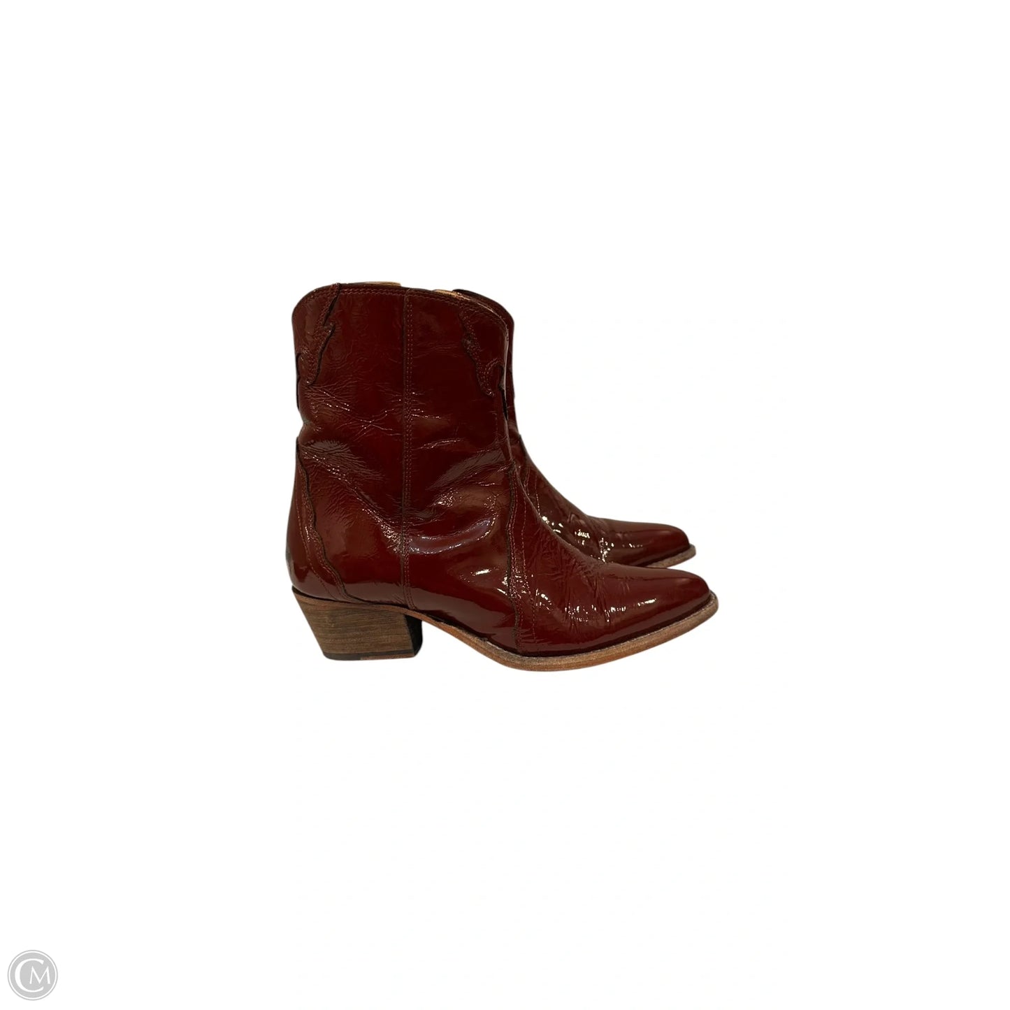 Boots Ankle Heels By Free People In Red, Size: 6