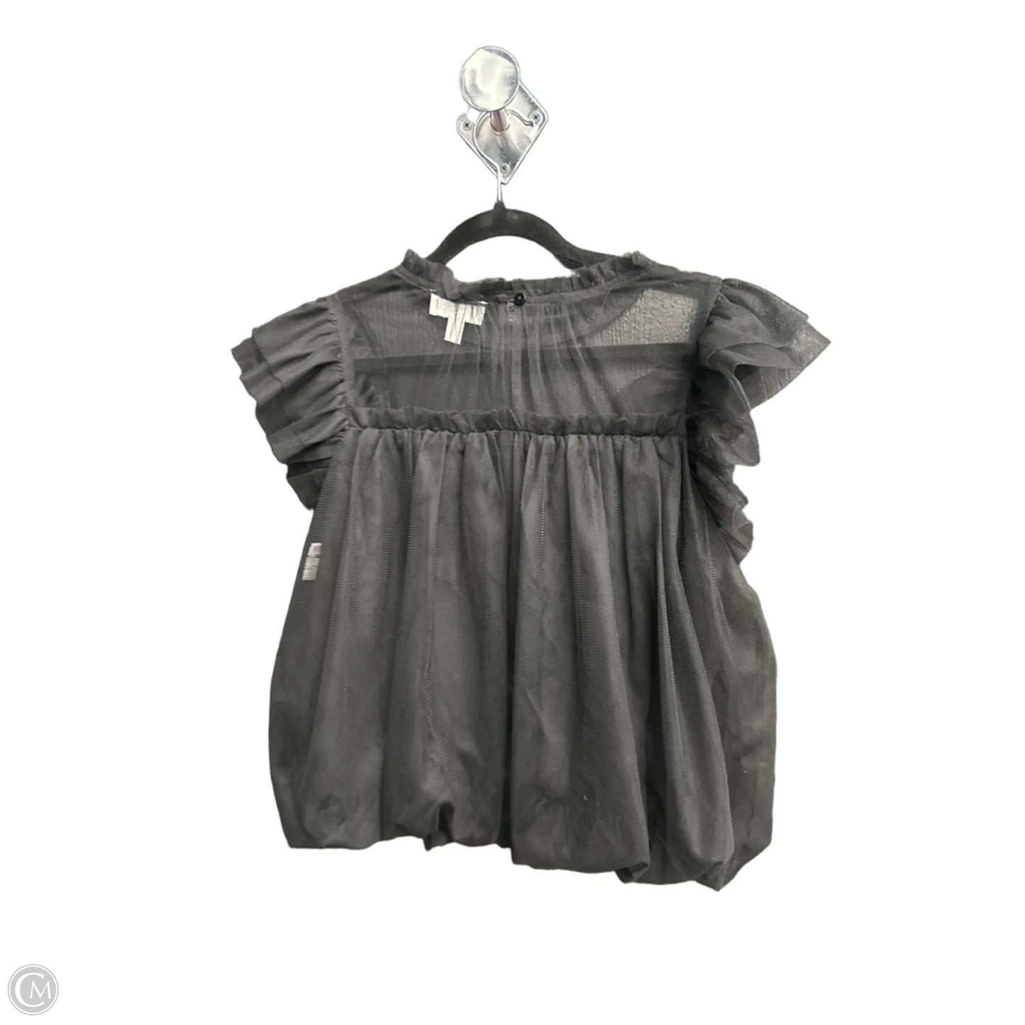 Top Short Sleeve By &merci In Black, Size: M