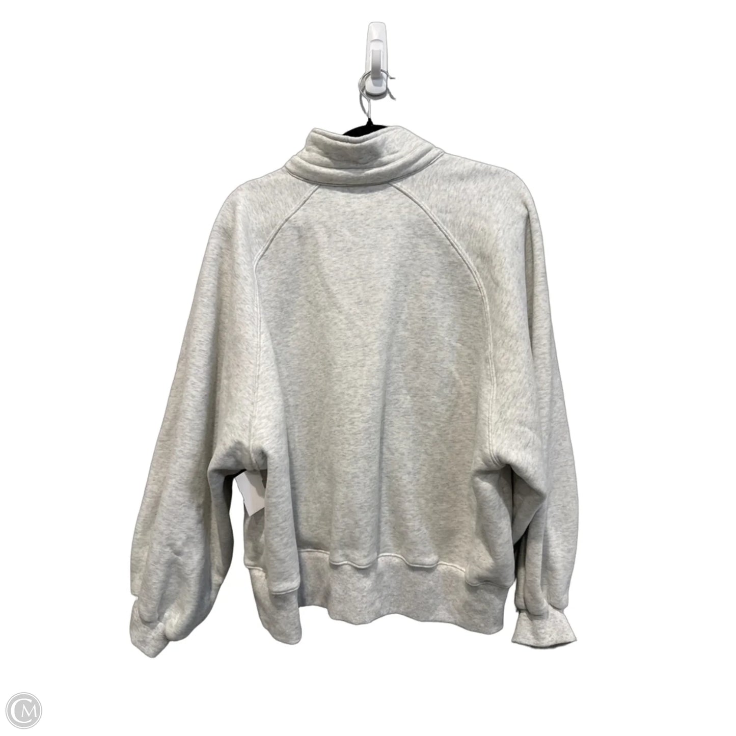Sweatshirt Collar By As Revival In Grey, Size: Xl