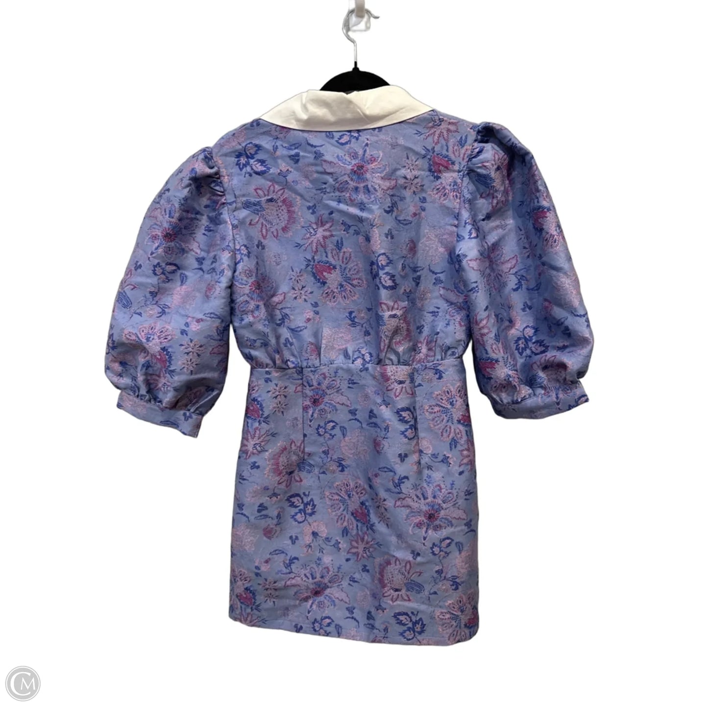 Dress Casual Short By Clothes Mentor In Blue & Purple, Size: S