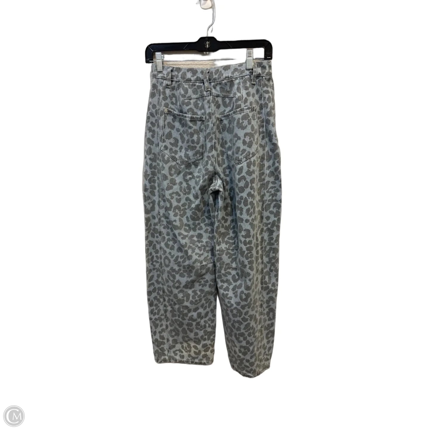 Jeans Wide Leg By Entro In Animal Print, Size: 4