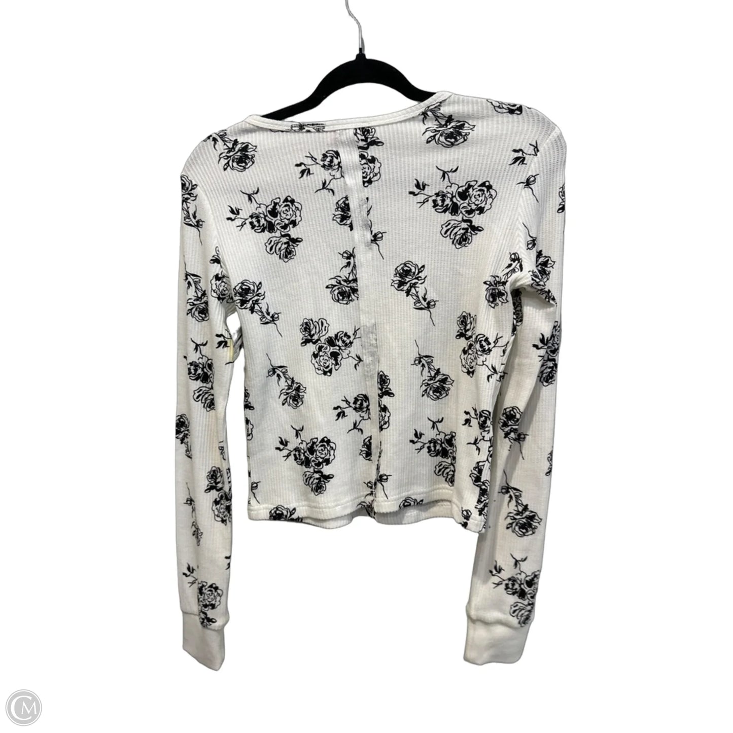 Top Long Sleeve By Pink Lily In Floral Print, Size: Xs