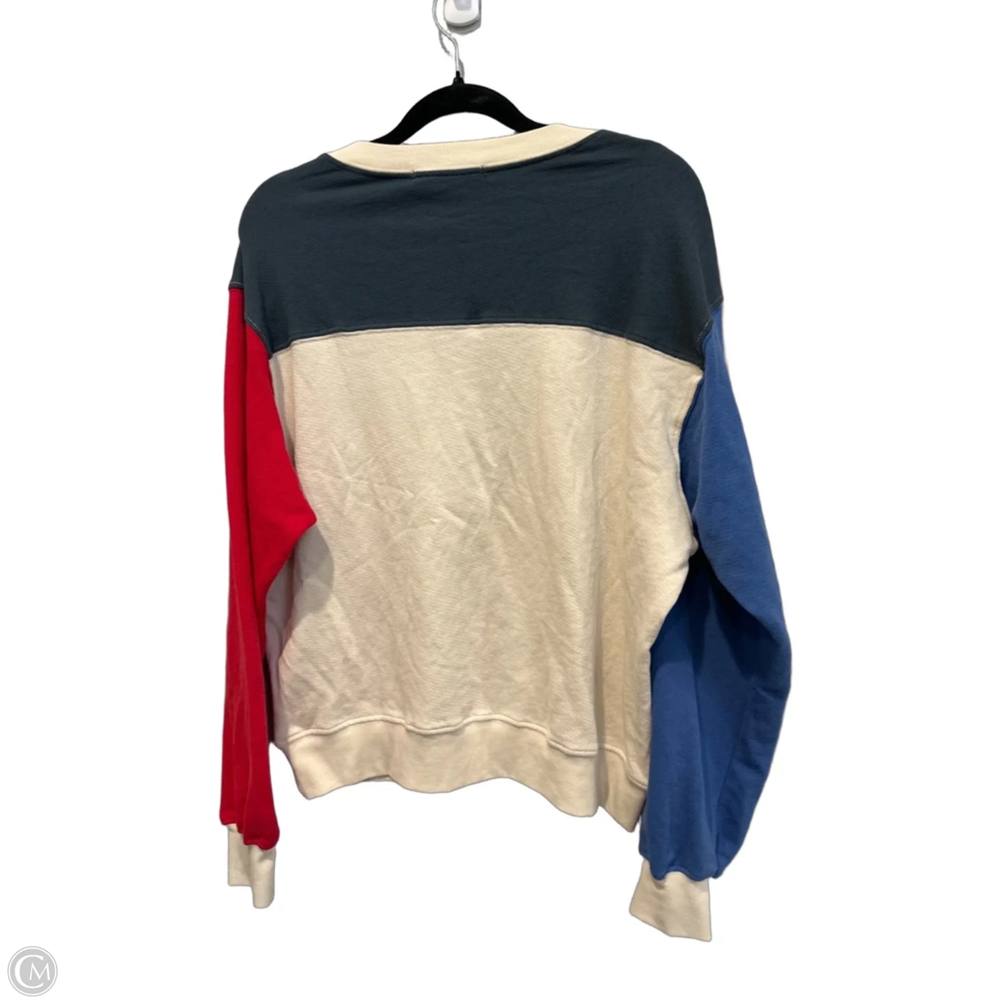 Top Long Sleeve By Daydreamer In Blue & Red, Size: S