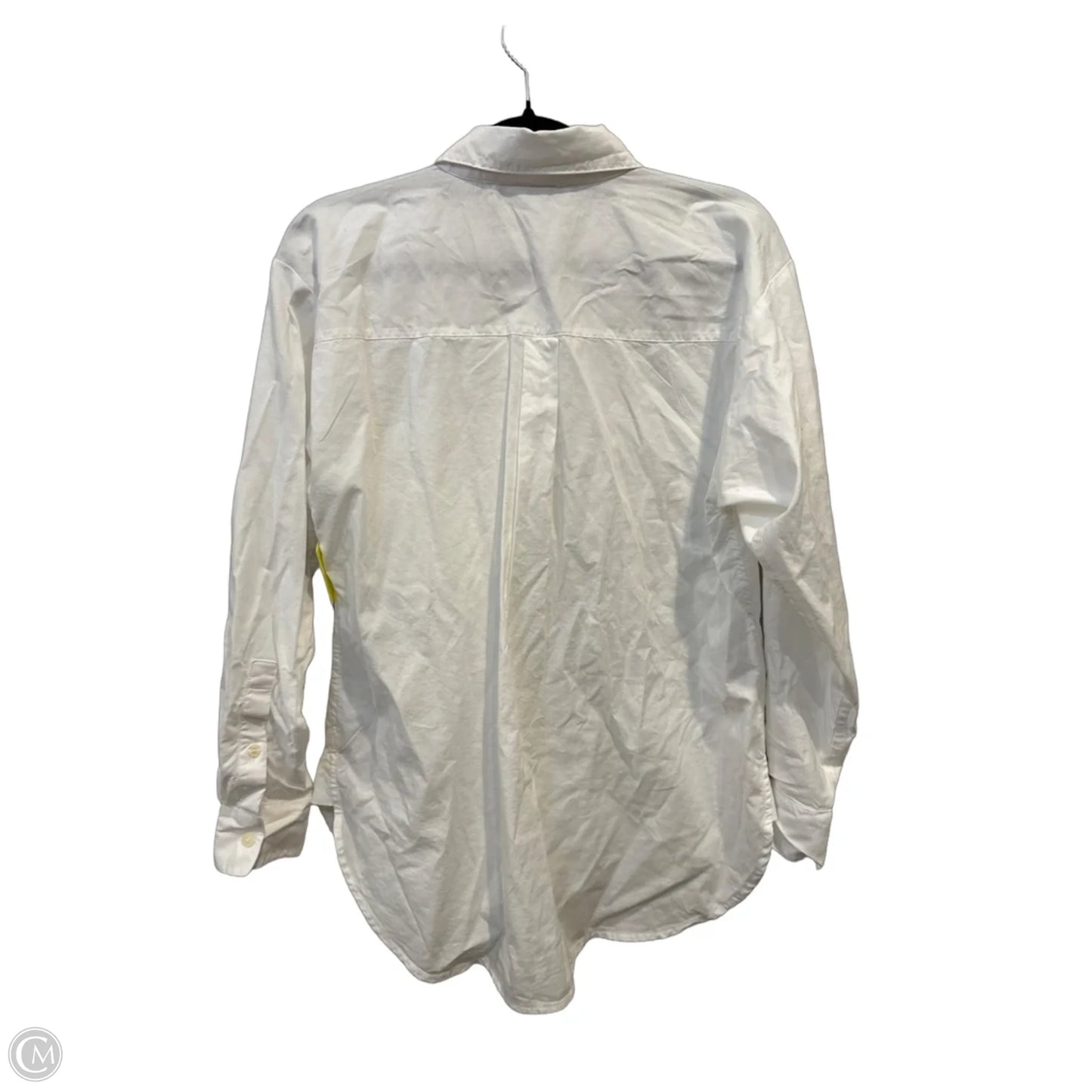 Top Long Sleeve By Loft In White, Size: Xsp