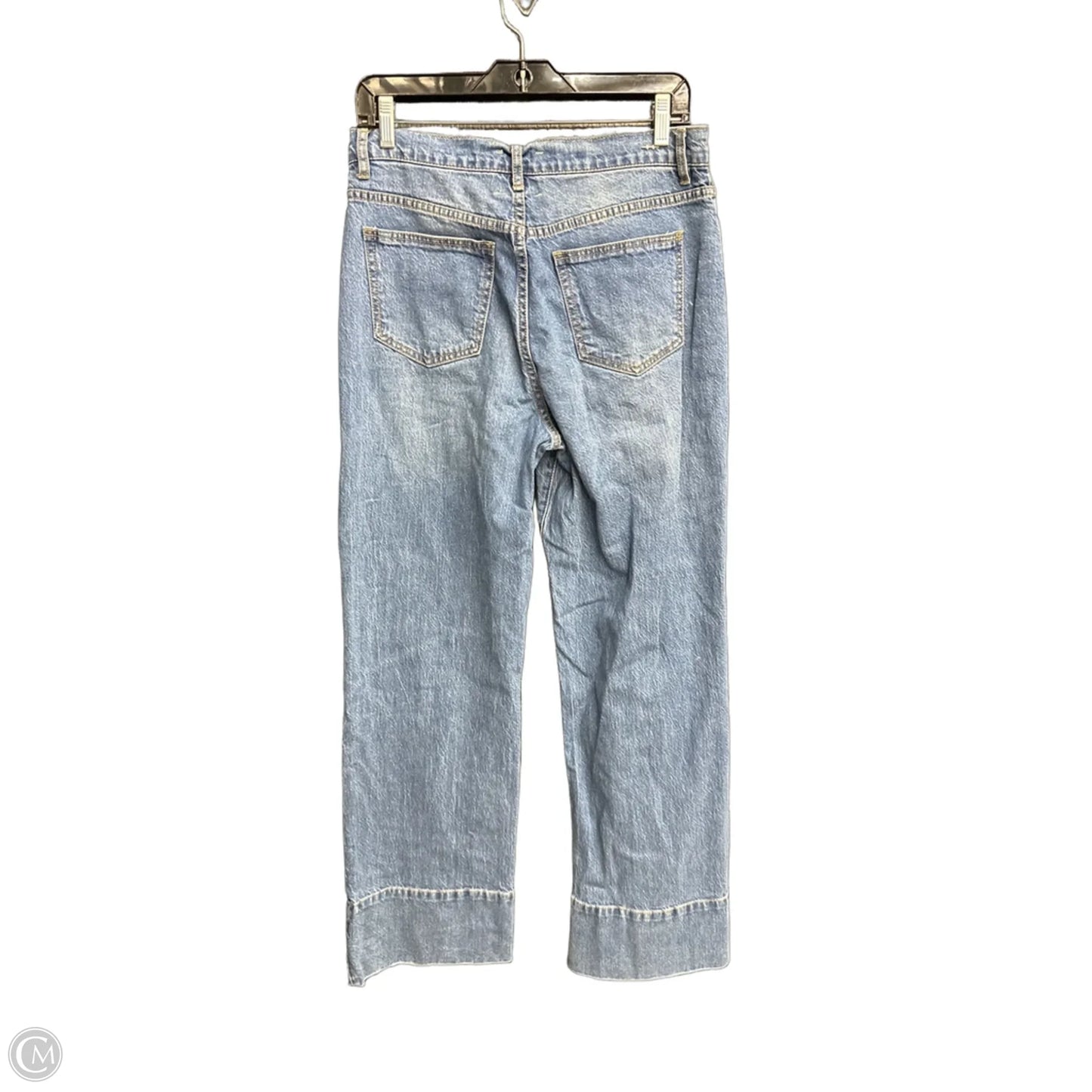 Jeans Wide Leg By Habitual In Blue Denim, Size: 6