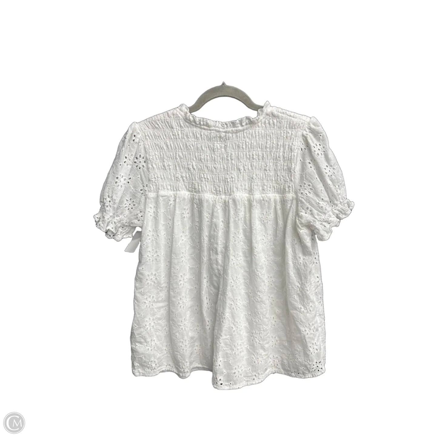 Top Short Sleeve By Hayden La In White, Size: M