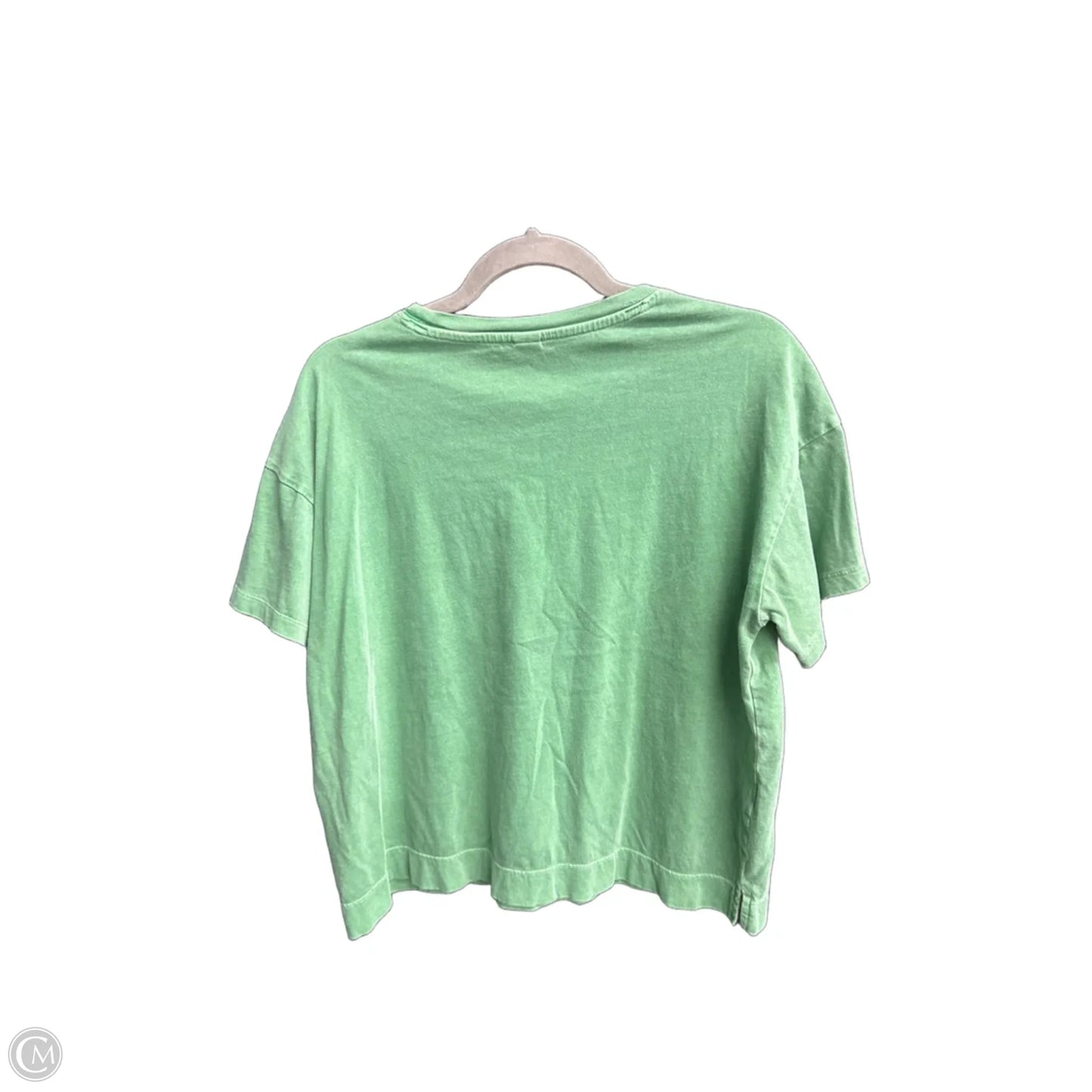 Top Short Sleeve Basic By Old Navy In Green, Size: S