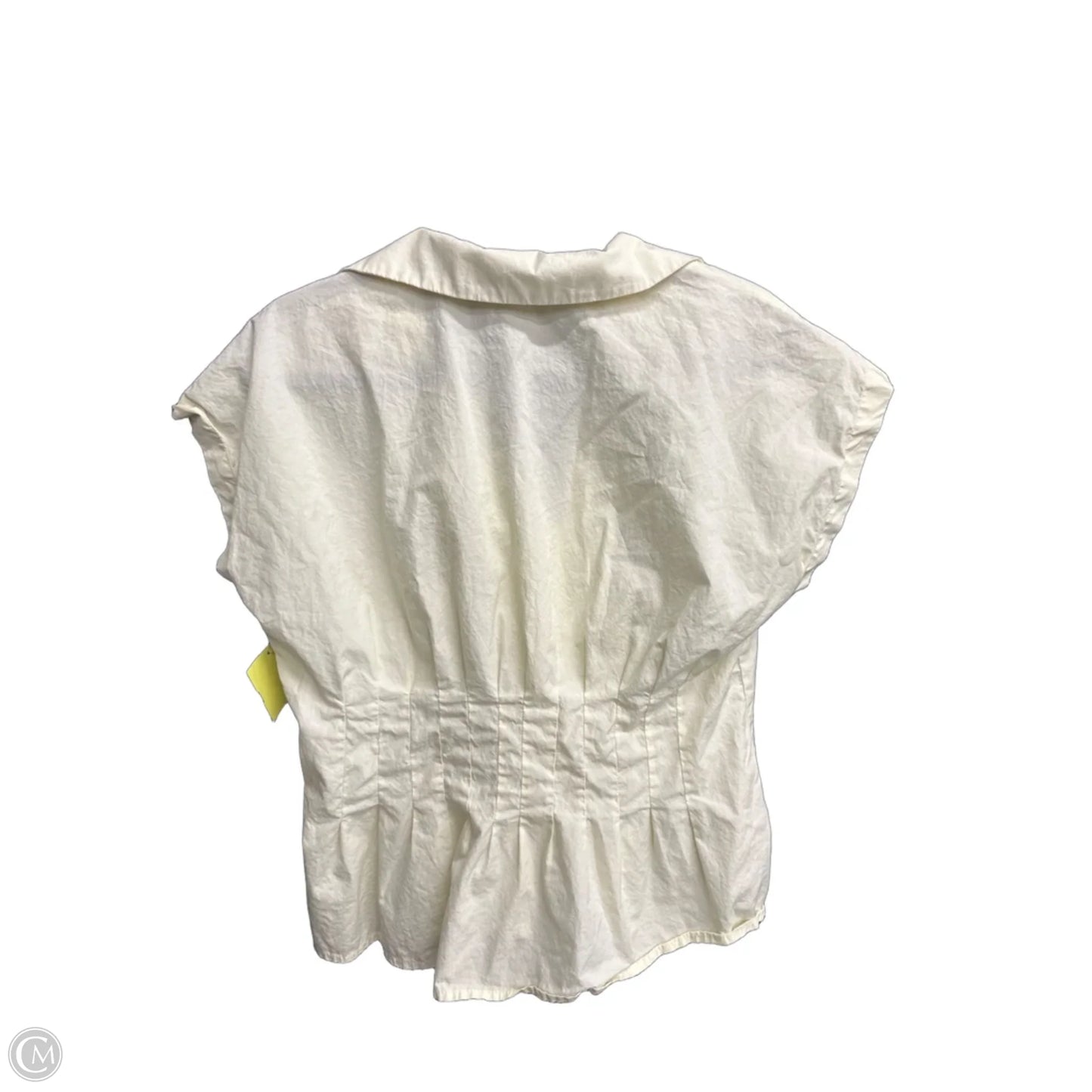 Top Short Sleeve By Truth In Cream, Size: M