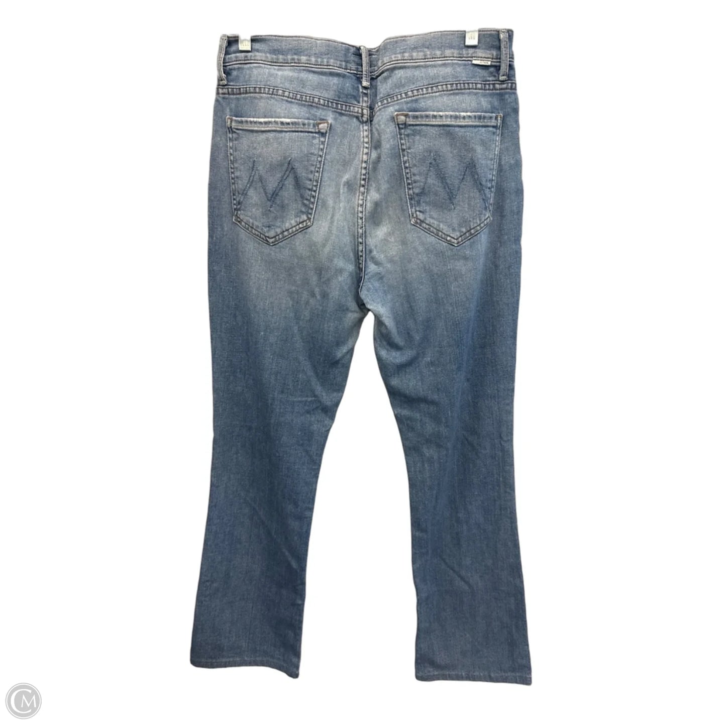 Jeans Designer By Mother In Blue Denim, Size: 12