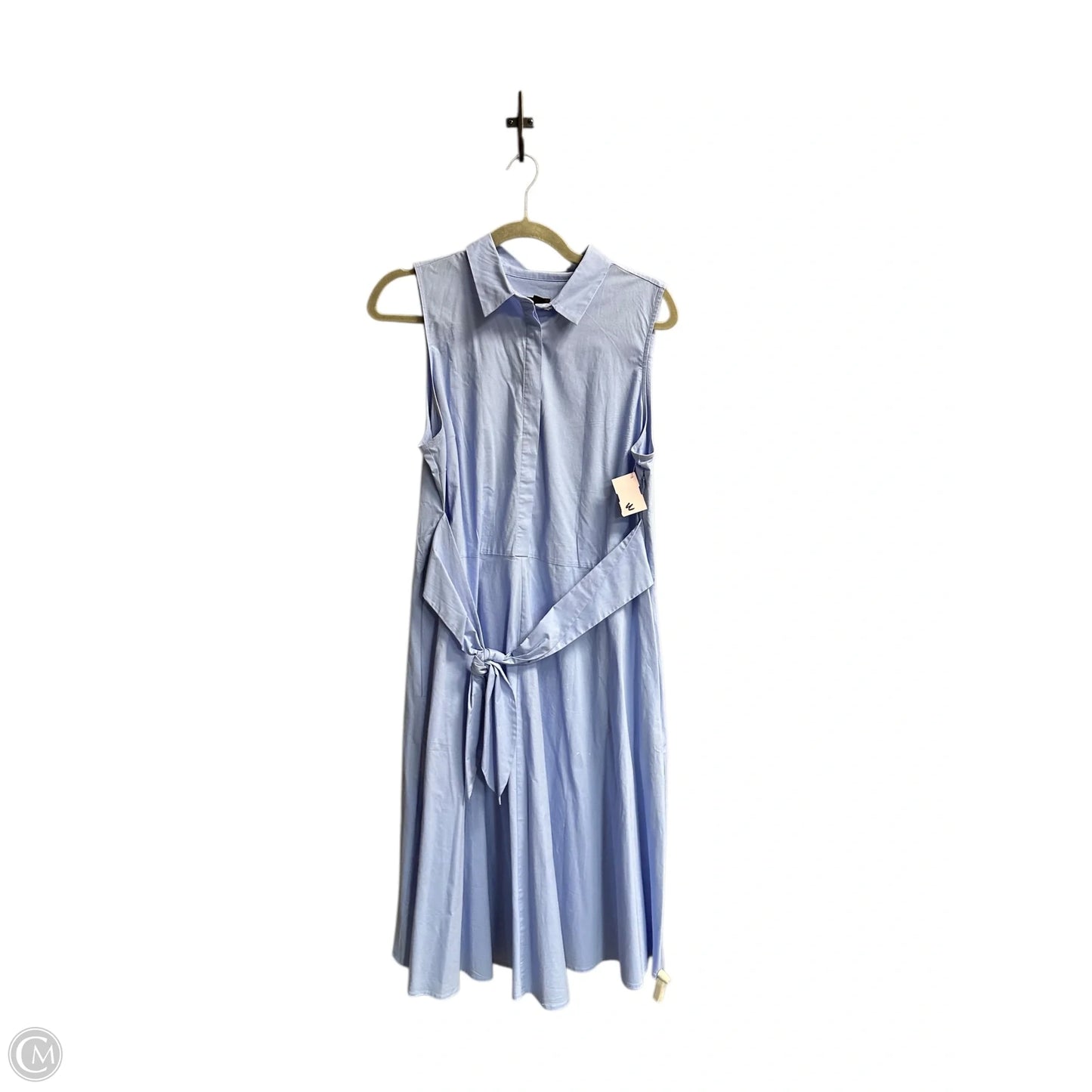 Dress Casual Maxi By Ann Taylor In Blue, Size: 14