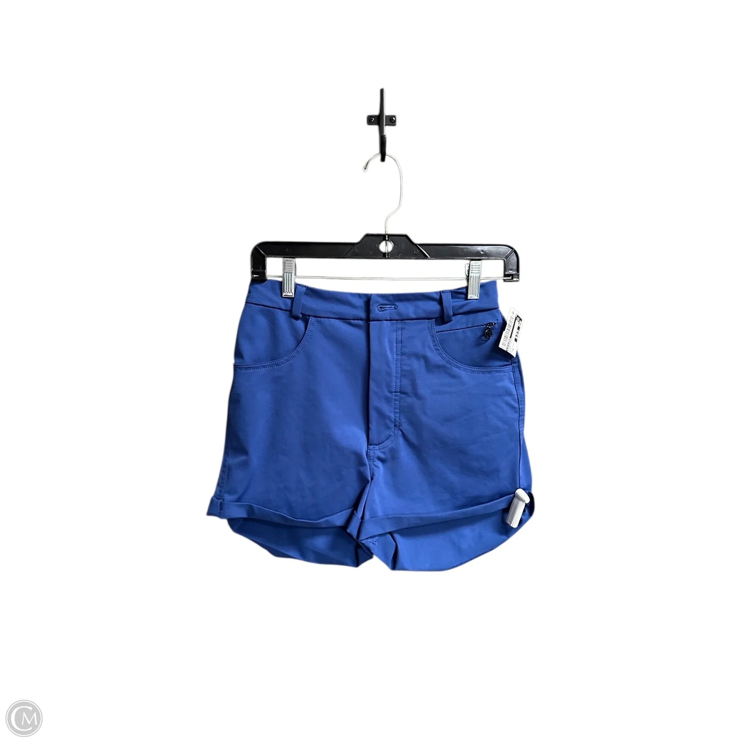 Athletic Shorts By Lululemon In Blue, Size: 6