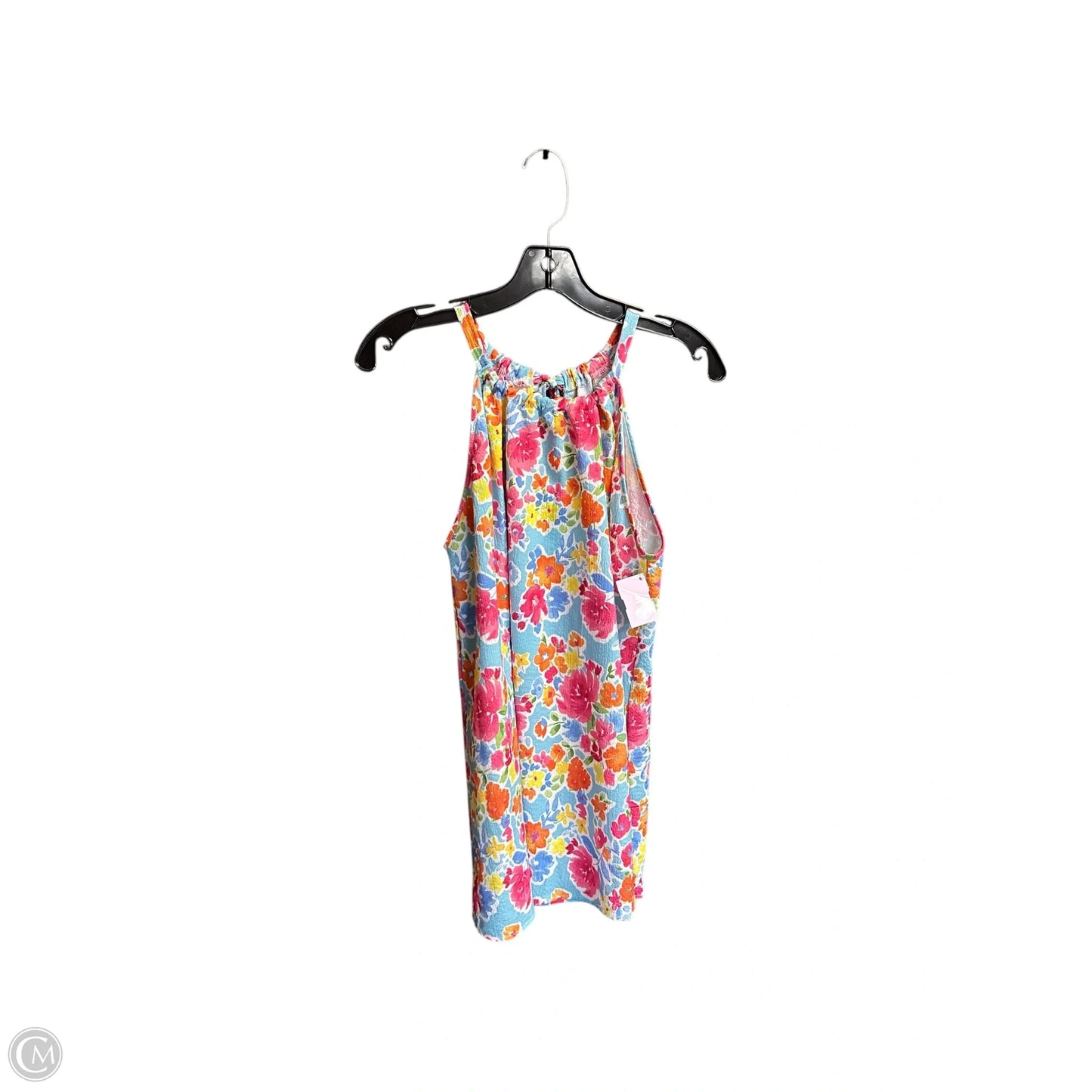 Top Sleeveless By Bibi In Floral Print, Size: L