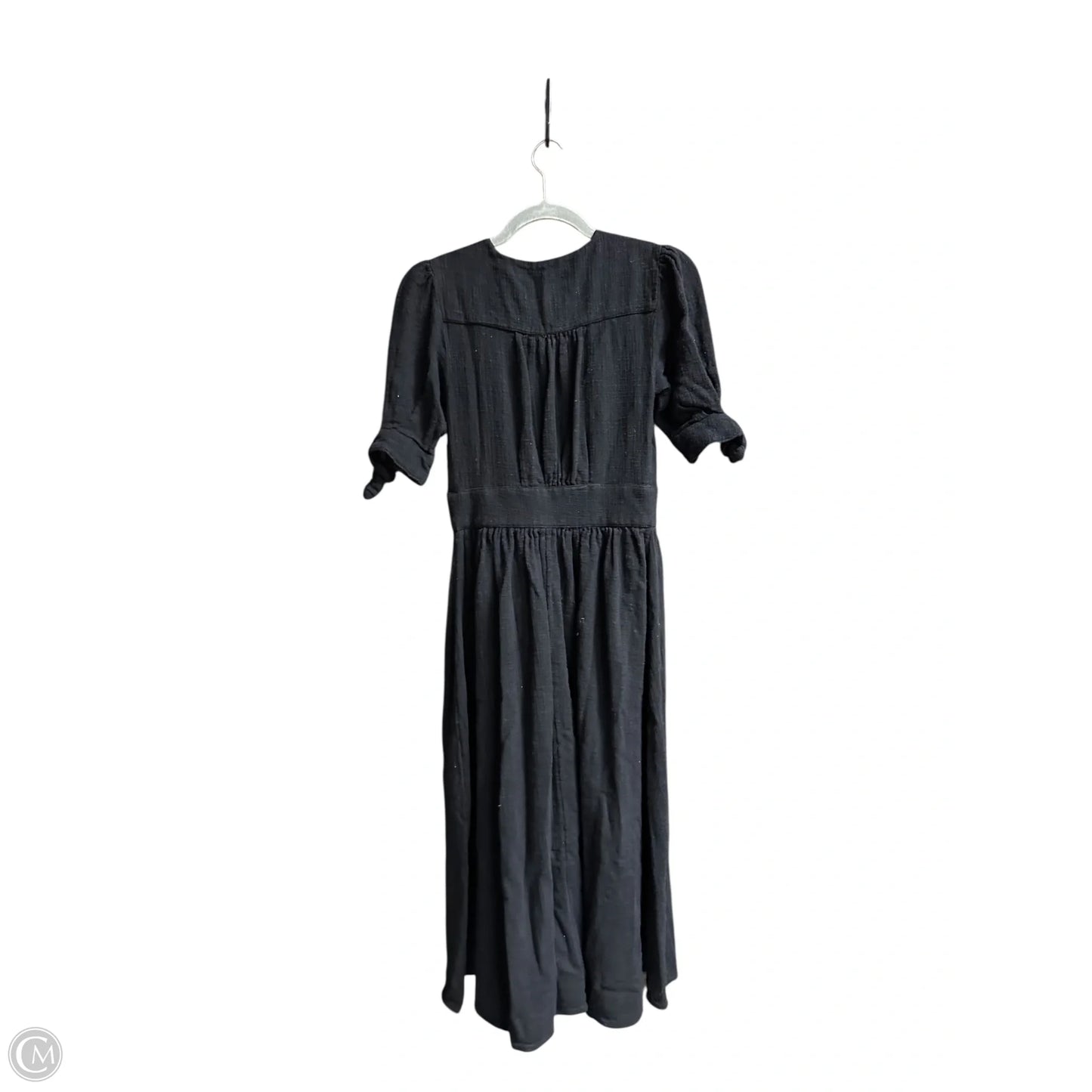 Dress Casual Midi By Free People In Black, Size: Xs