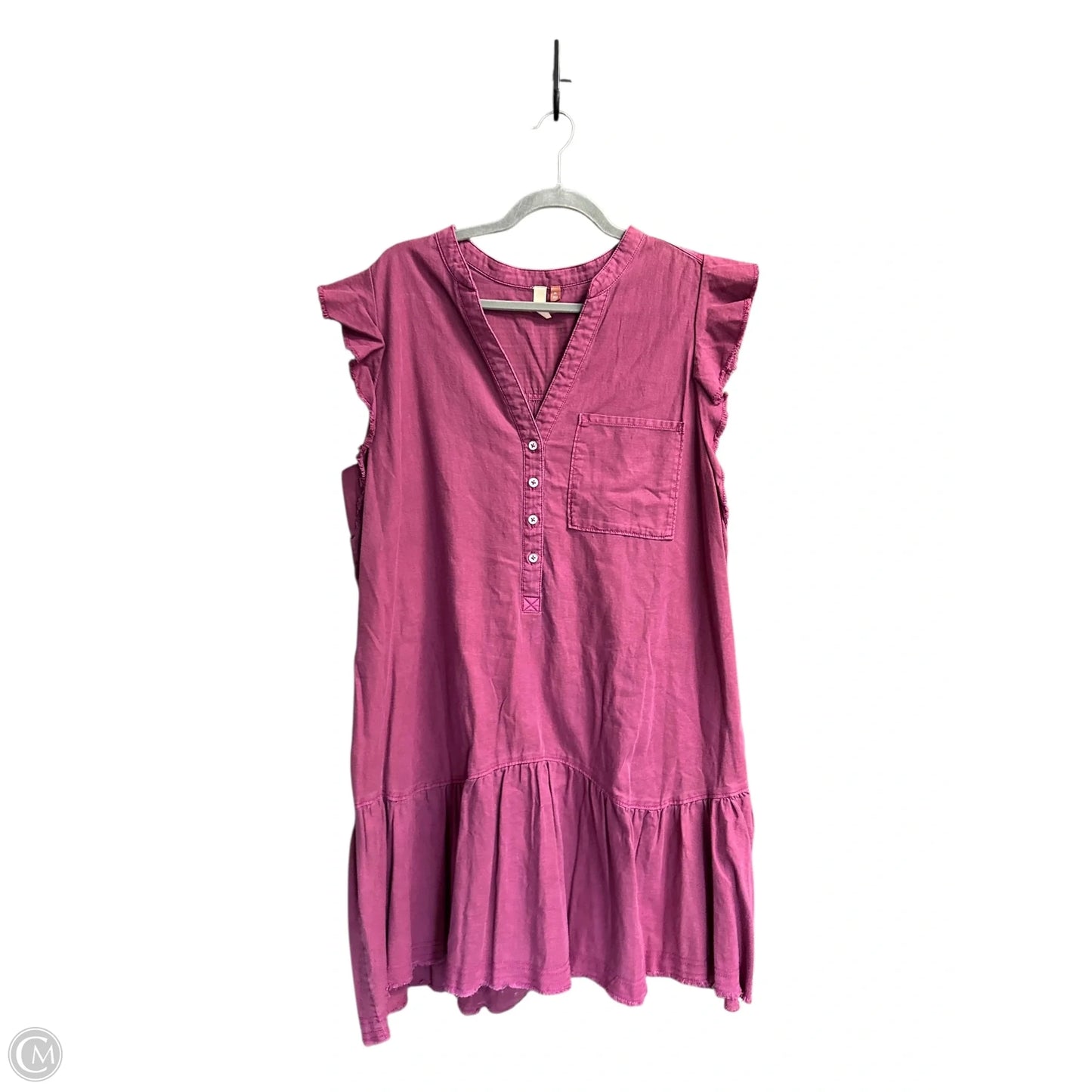 Dress Casual Midi By Pilcro In Purple, Size: Xl