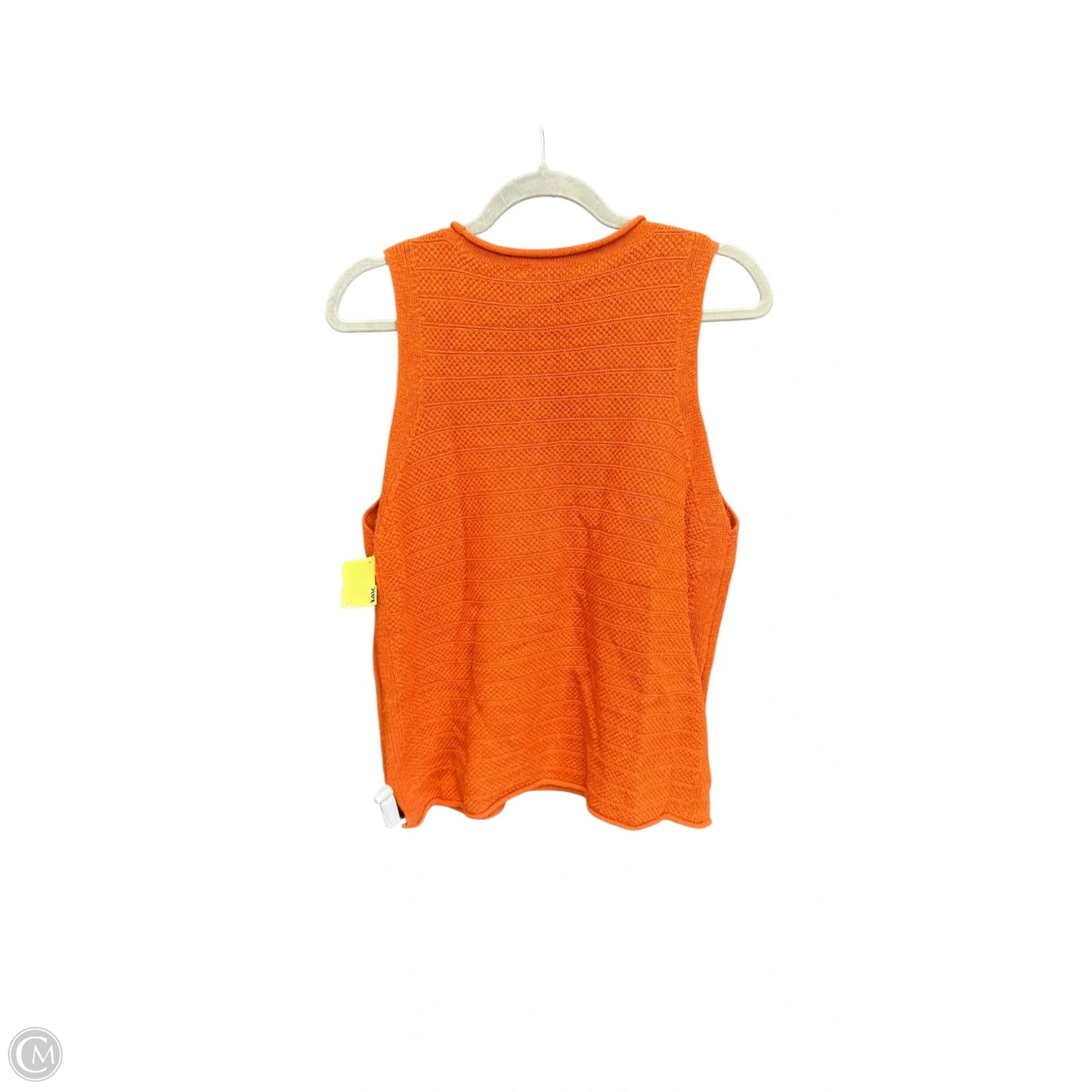 Top Sleeveless By Madewell In Orange, Size: L