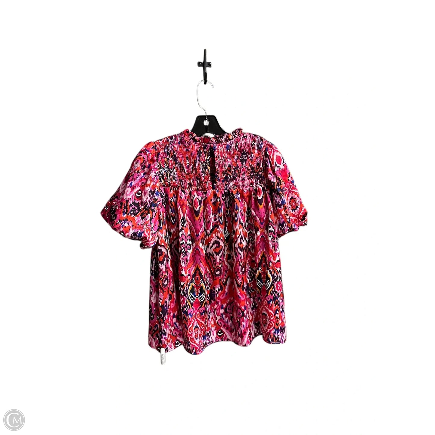 Top Short Sleeve By Tcec In Pink, Size: S