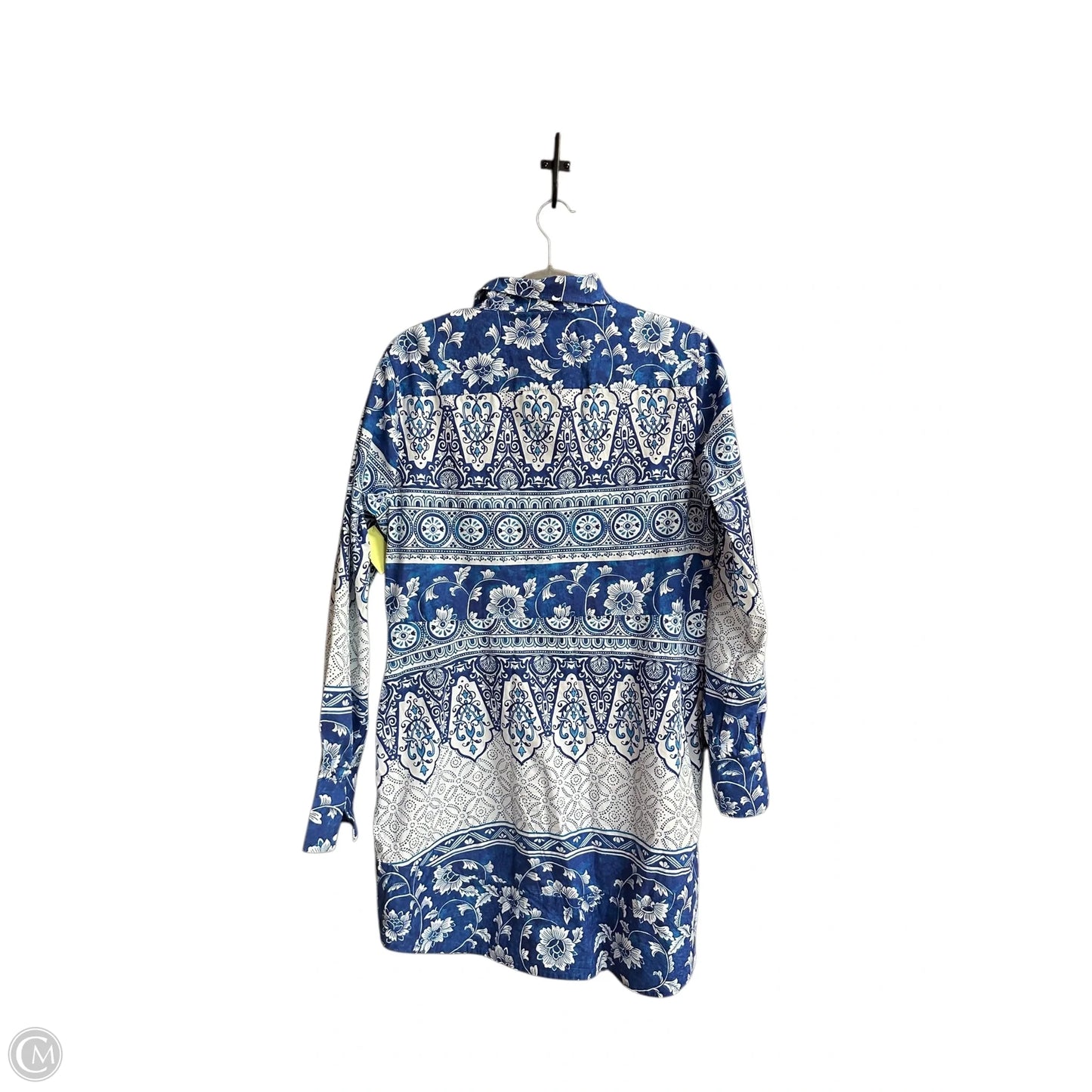 Dress Casual Short By Anthropologie In Blue, Size: L