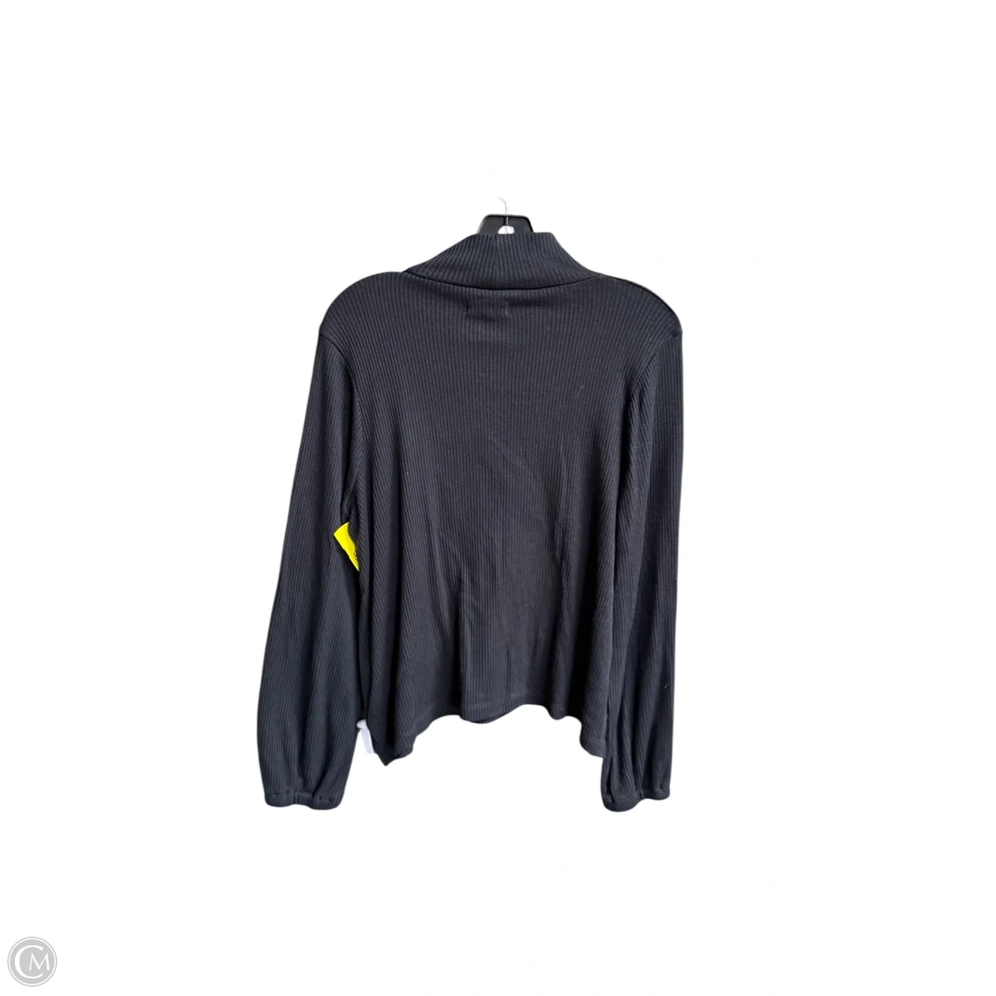 Top Long Sleeve By Madewell In Black, Size: L