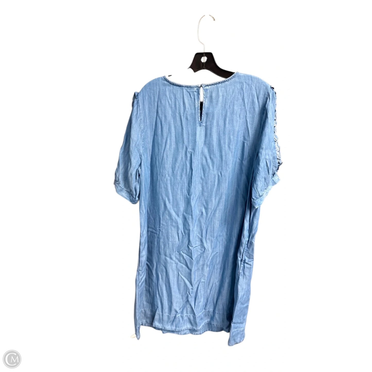 Dress Casual Midi By Crown And Ivy In Blue, Size: Xl