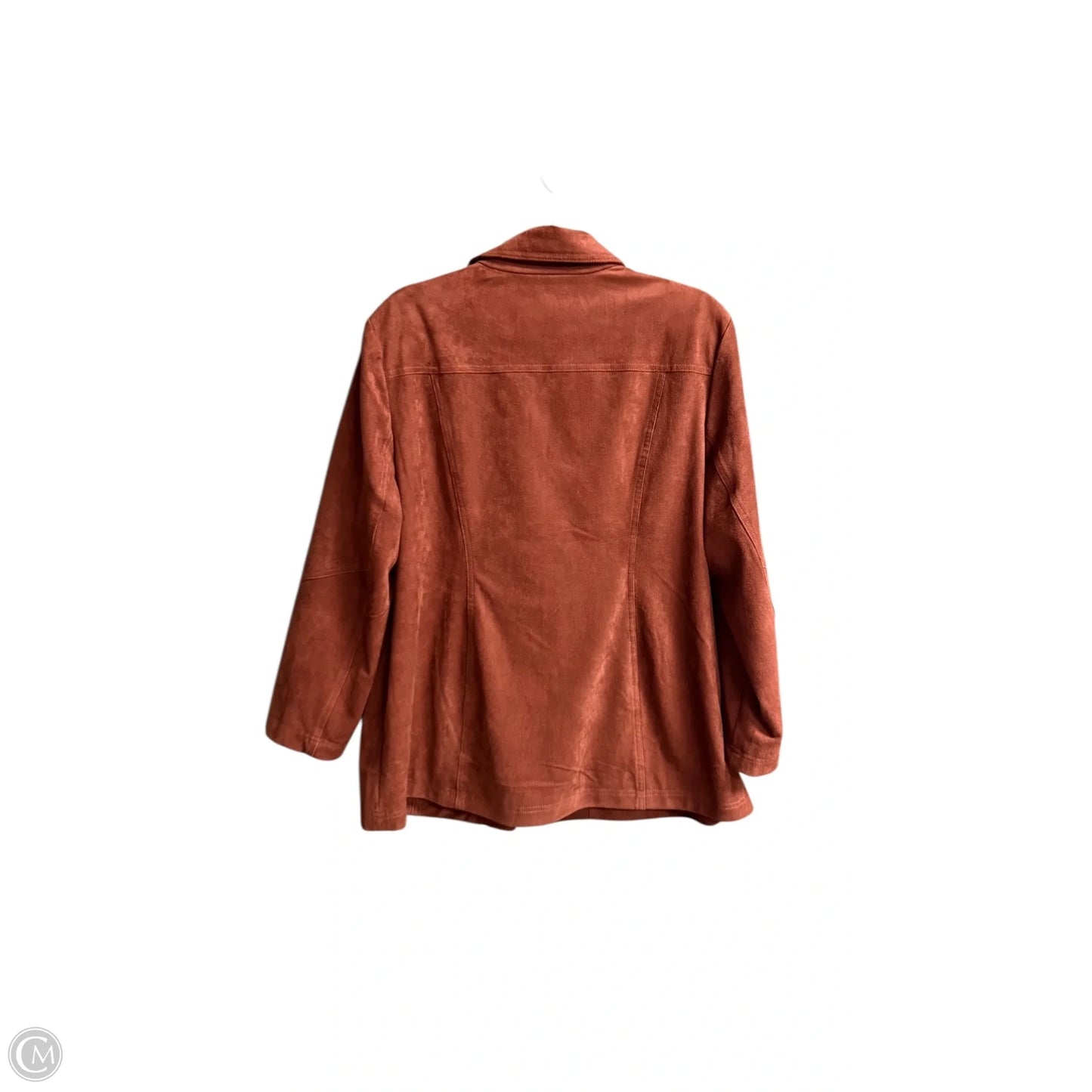 Jacket Other By Chicos In Orange, Size: Xl